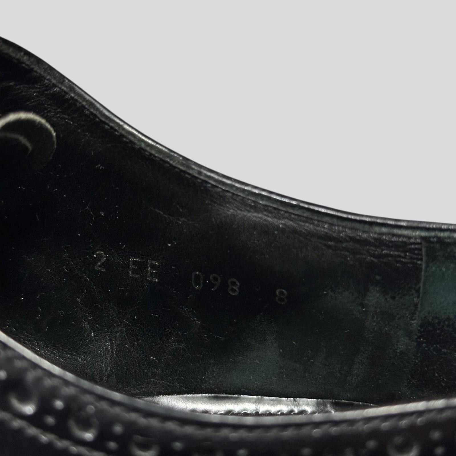 Prada Prada Air Levitate Brogues Black Leather Derby Shoes - UK9 Size US 10 / EU 43 - 9 Thumbnail