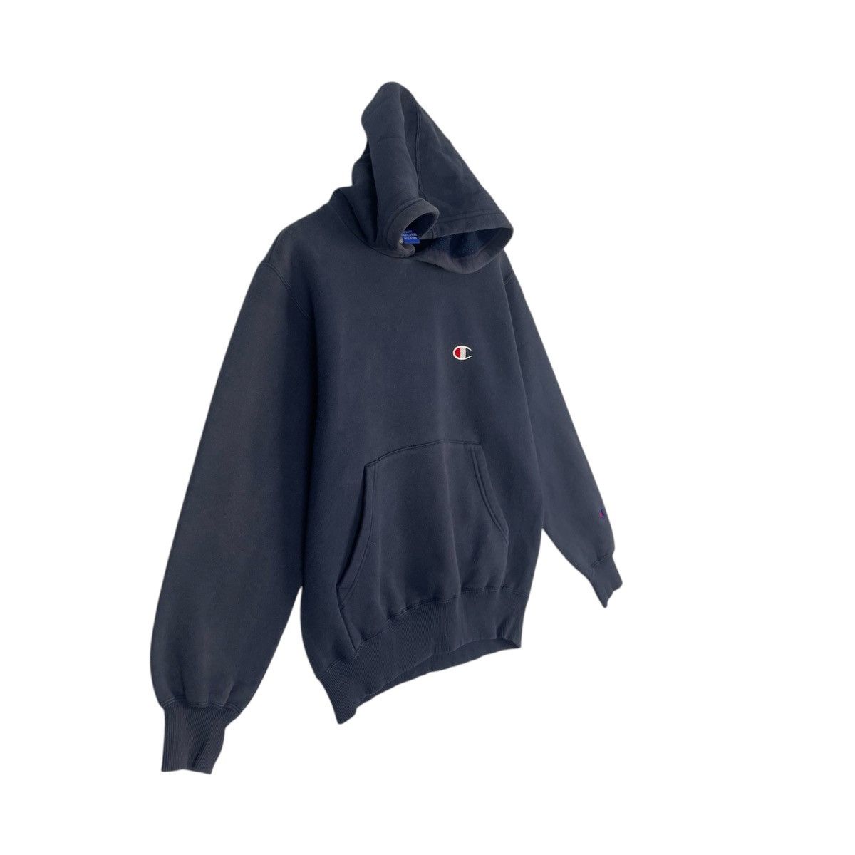 Designer × Vintage vintage Hoodie/sweater champion hoodies jumper pull navy Size US M / EU 48-50 / 2 - 3 Thumbnail