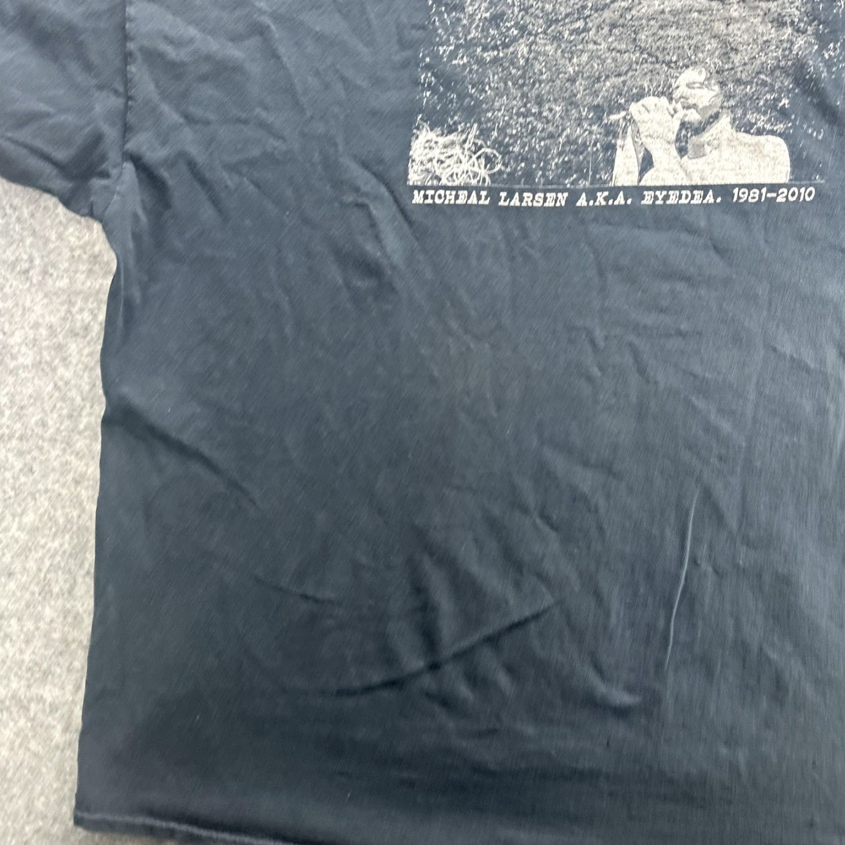 Gildan Vintage Gildan R.EYE.P Mens 3XL Black Hip Hop Memorial Rap T-Shirt Short Sleeve Size US XXL / EU 58 / 5 - 5 Thumbnail