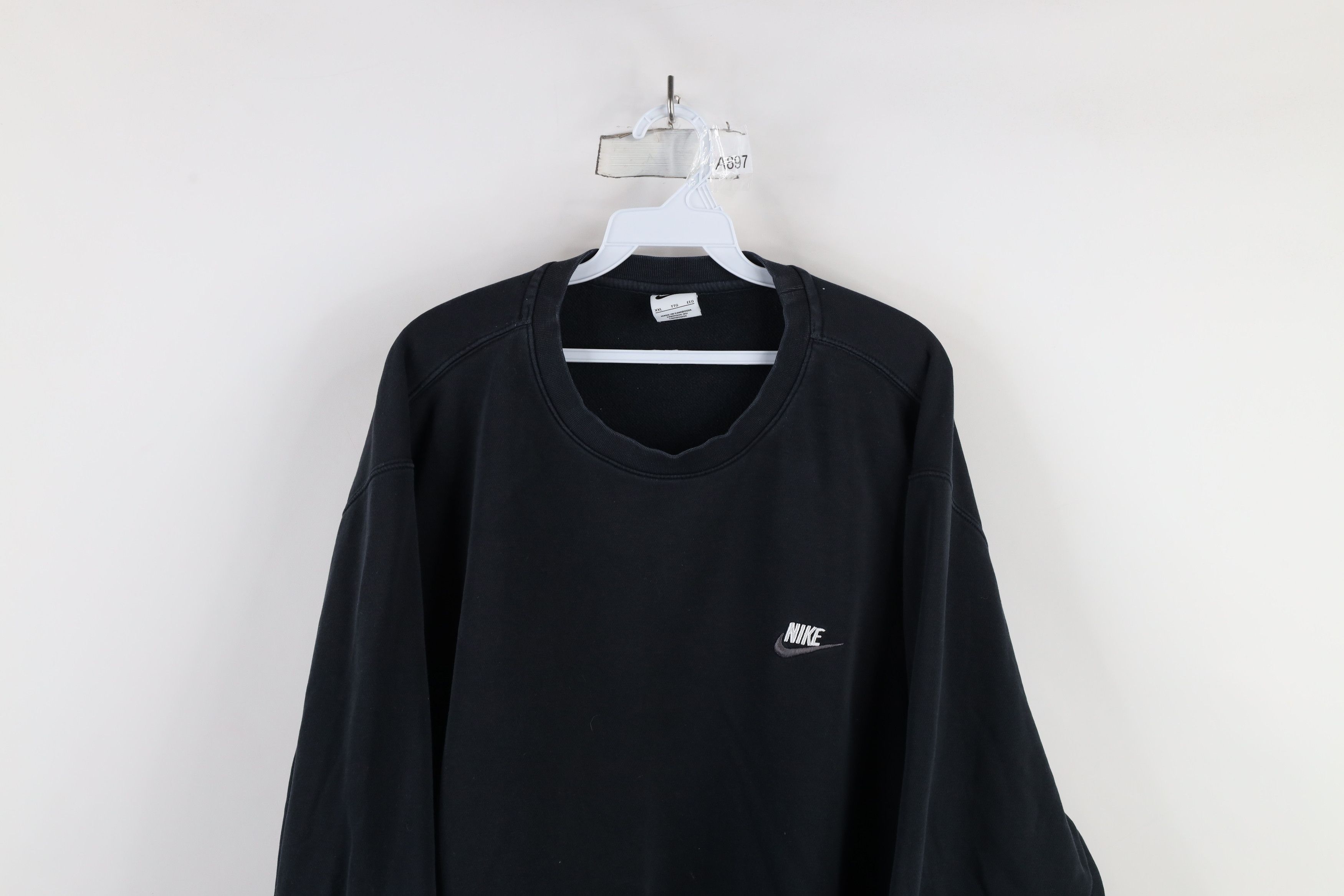 Nike × Vintage Vintage Y2K Nike Scott Mini Swoosh Crewneck Sweatshirt Size US XXL / EU 58 / 5 - 2 Thumbnail