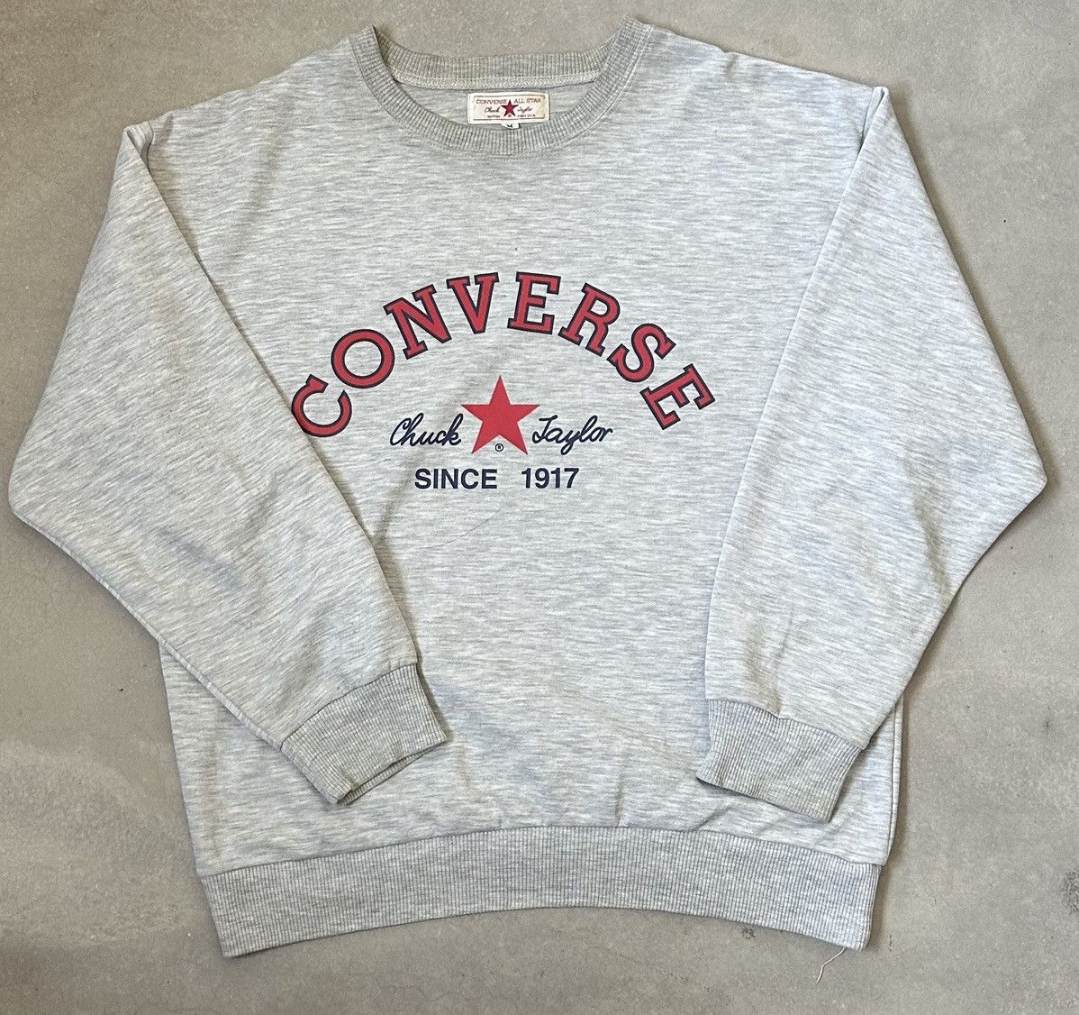 Converse VINTAGE CONVERSE CHUCK TAYLOR MADE IN USA SWEATSHIRT Size US M / EU 48-50 / 2 - 1 Thumbnail