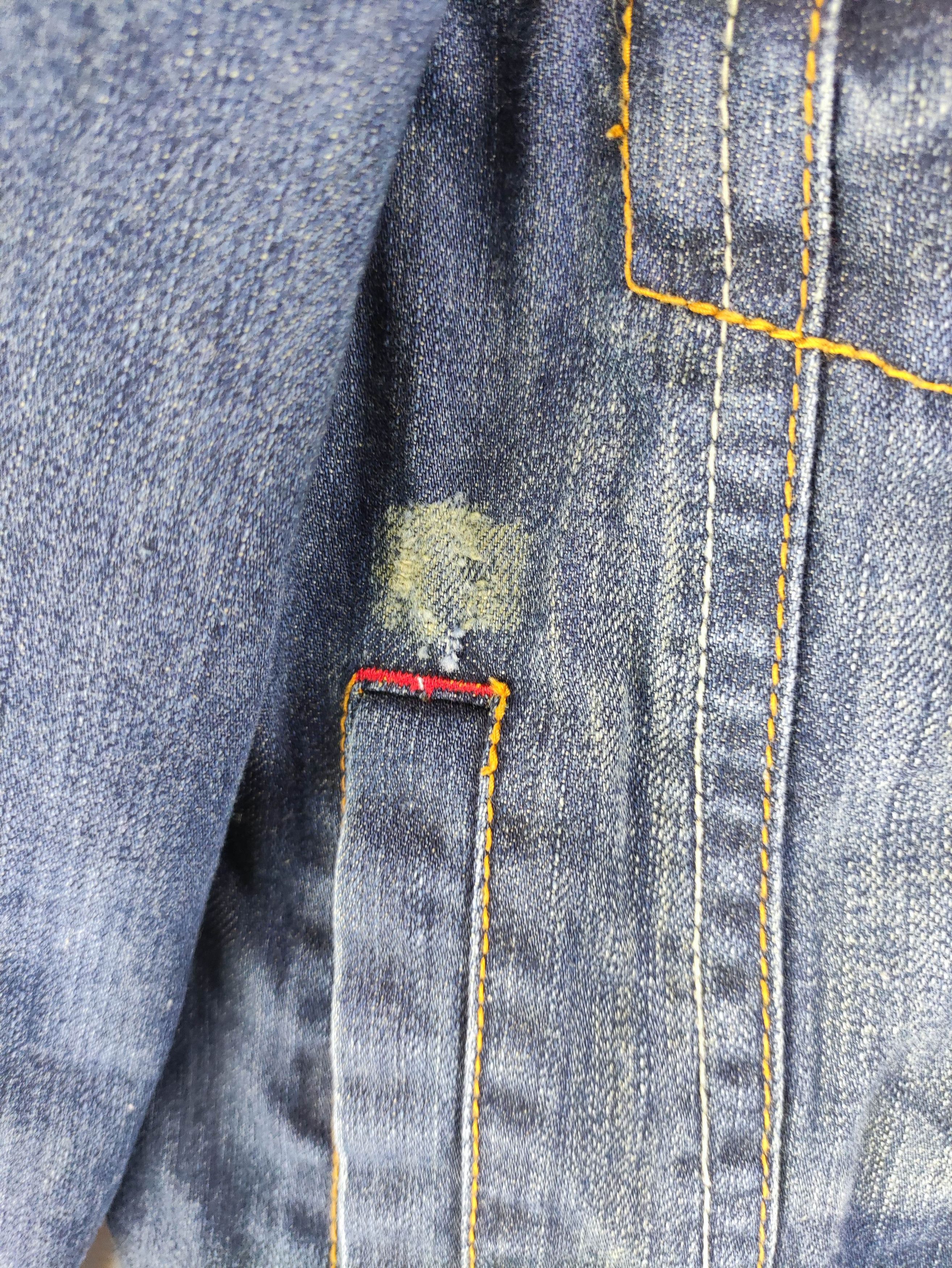 Japanese Brand Vintage Denim Jacket Distress Lining Fleece Size US M / EU 48-50 / 2 - 5 Thumbnail