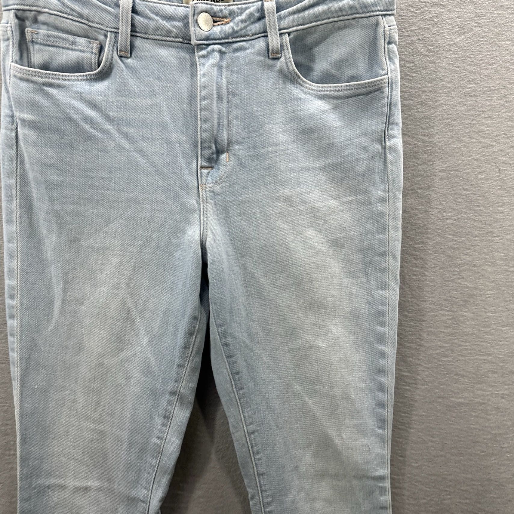L'AGENCE L'AGENCE Oriana Jeans Womens 27 High Rise Straight Belmont Kendrick Flare Y2K Jeans Style: Straight 5-Pocket Denim Blue Size 27" / US 4 / IT 40 - 3 Thumbnail