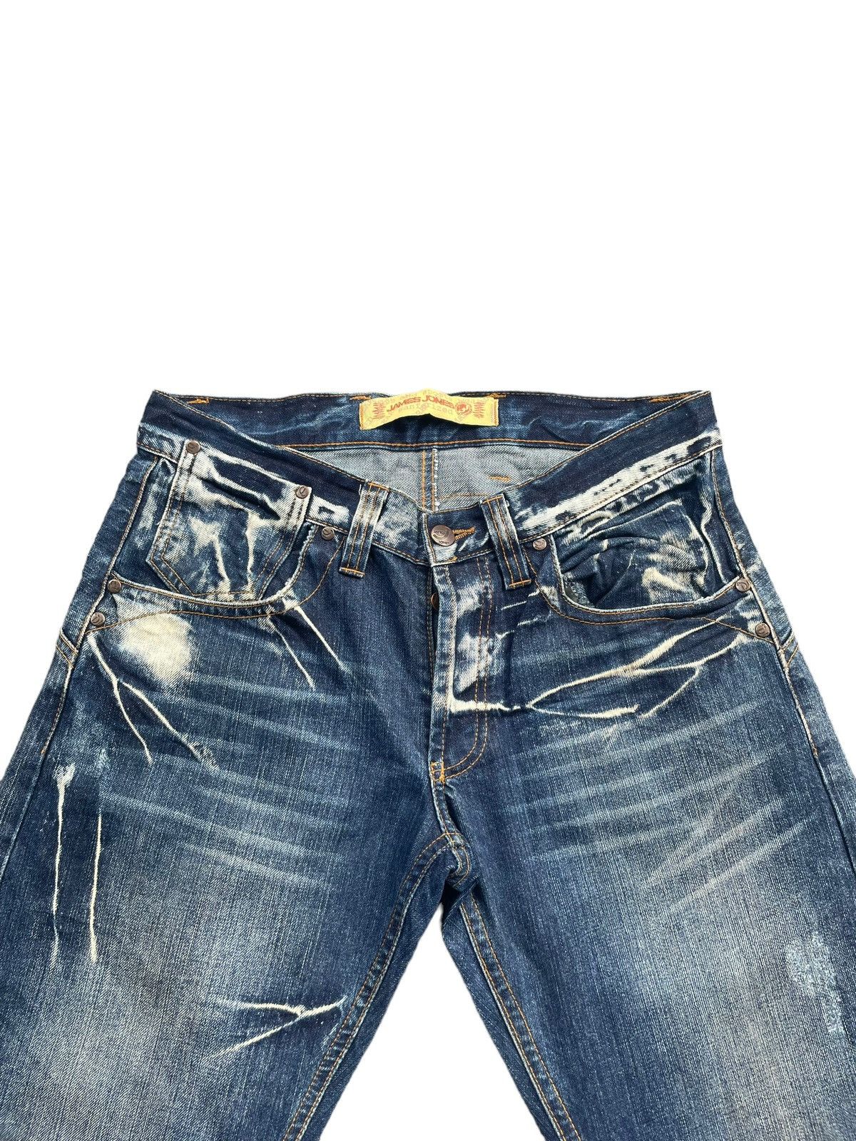 Japanese Brand James Jones Euro Denim Size US 33 - 5 Thumbnail