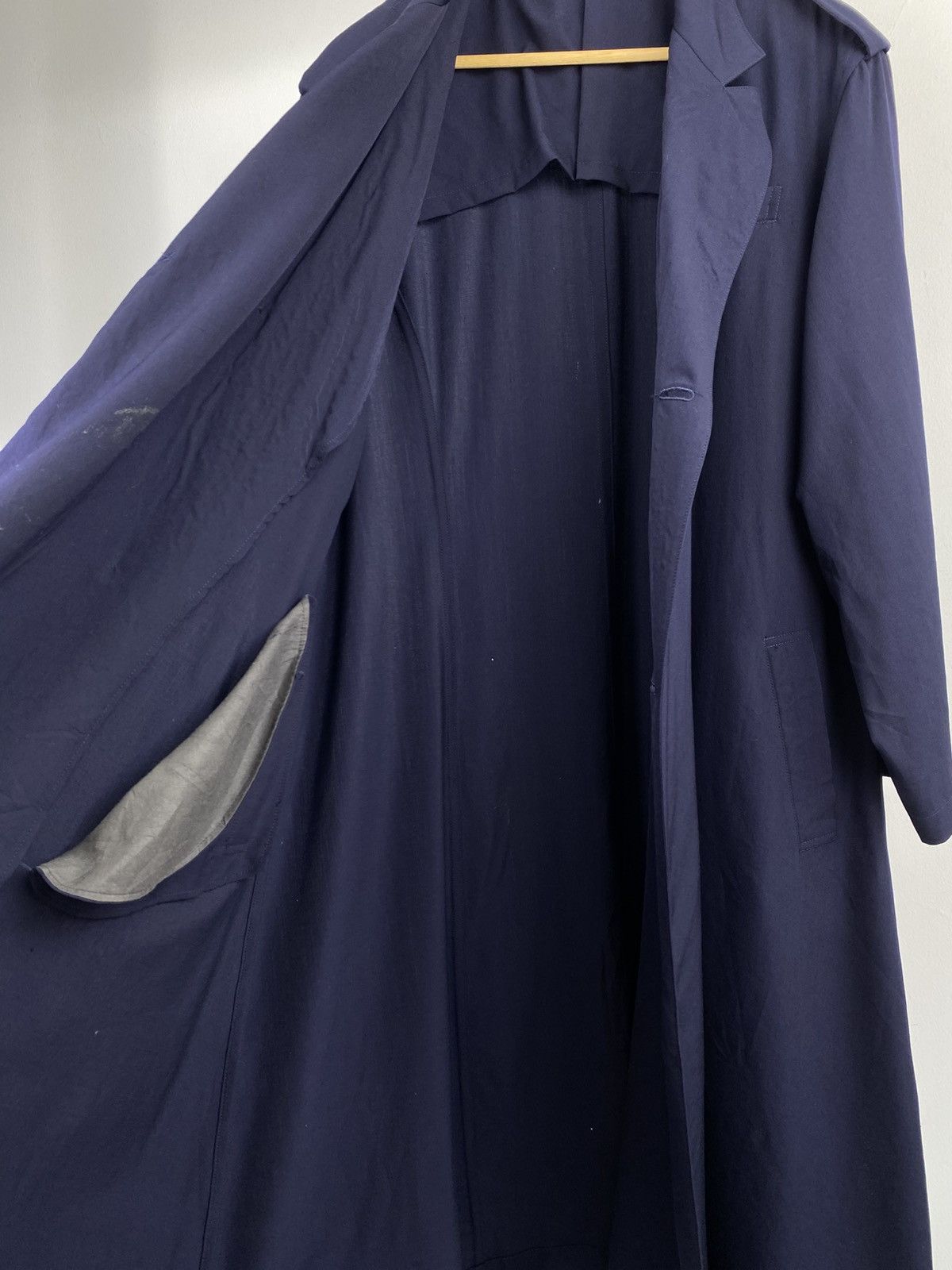 Yohji Yamamoto Vintage 90’s Y’s by Yohji Yamamoto Double Breast Coat Size US L / EU 52-54 / 3 - 19 Thumbnail