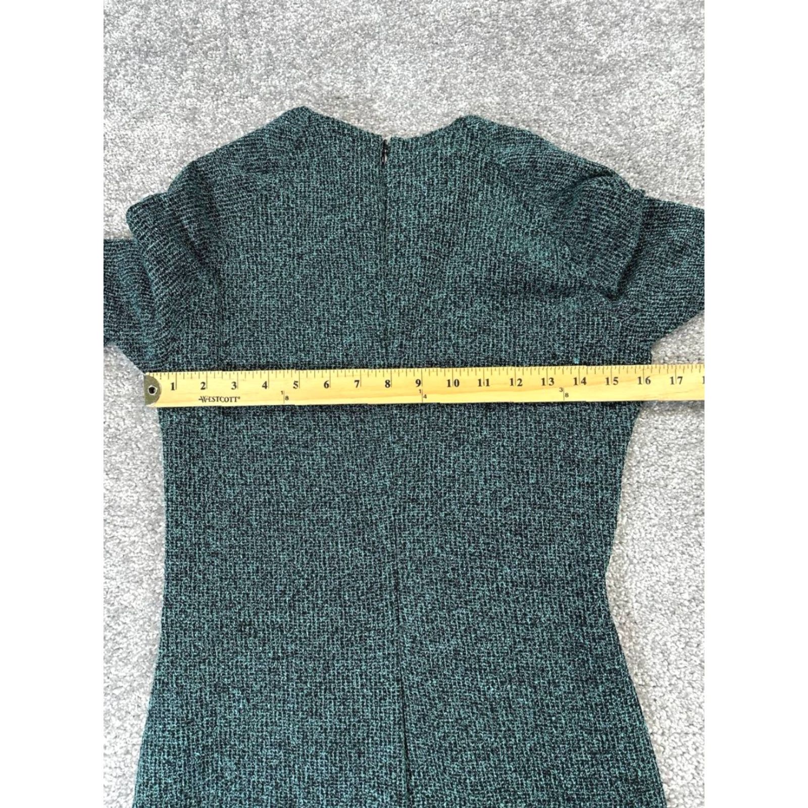 BIMBA Y LOLA BIMBA Y LOLA Dress Womens Small Green Knit A-Line Pencil Sheath Short Dress Casual 90s ? Size S / US 4 / IT 40 - 5 Thumbnail