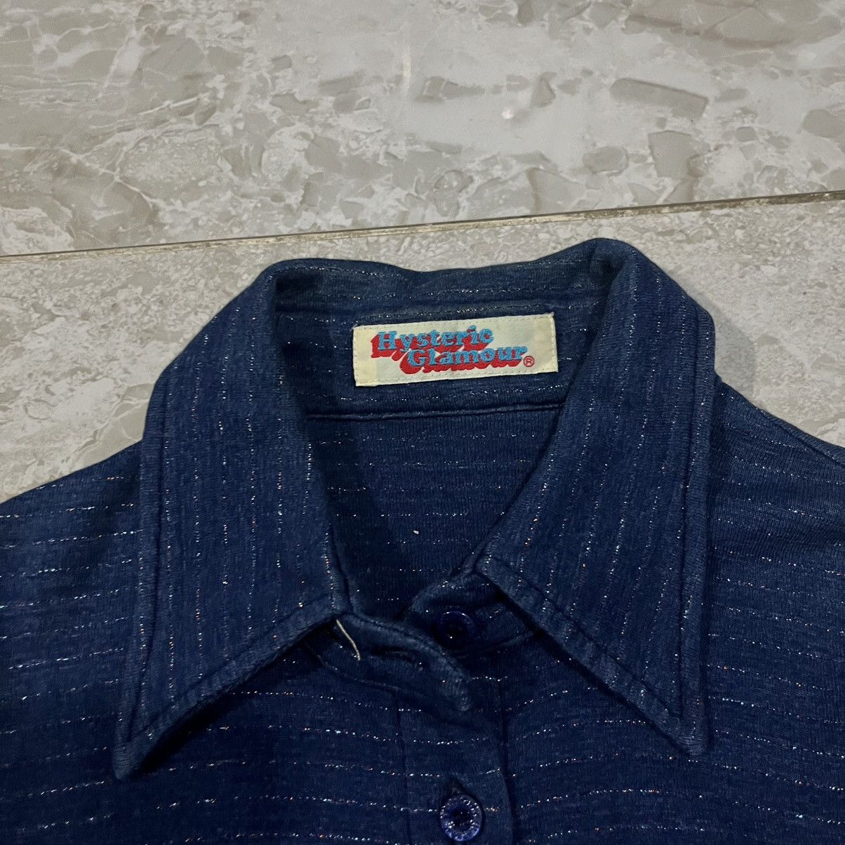 Hysteric Glamour (LAST DROP) Vintage 00 Hysteric Glamour Rock Glitter Shirt Size US XS / EU 42 / 0 - 4 Thumbnail