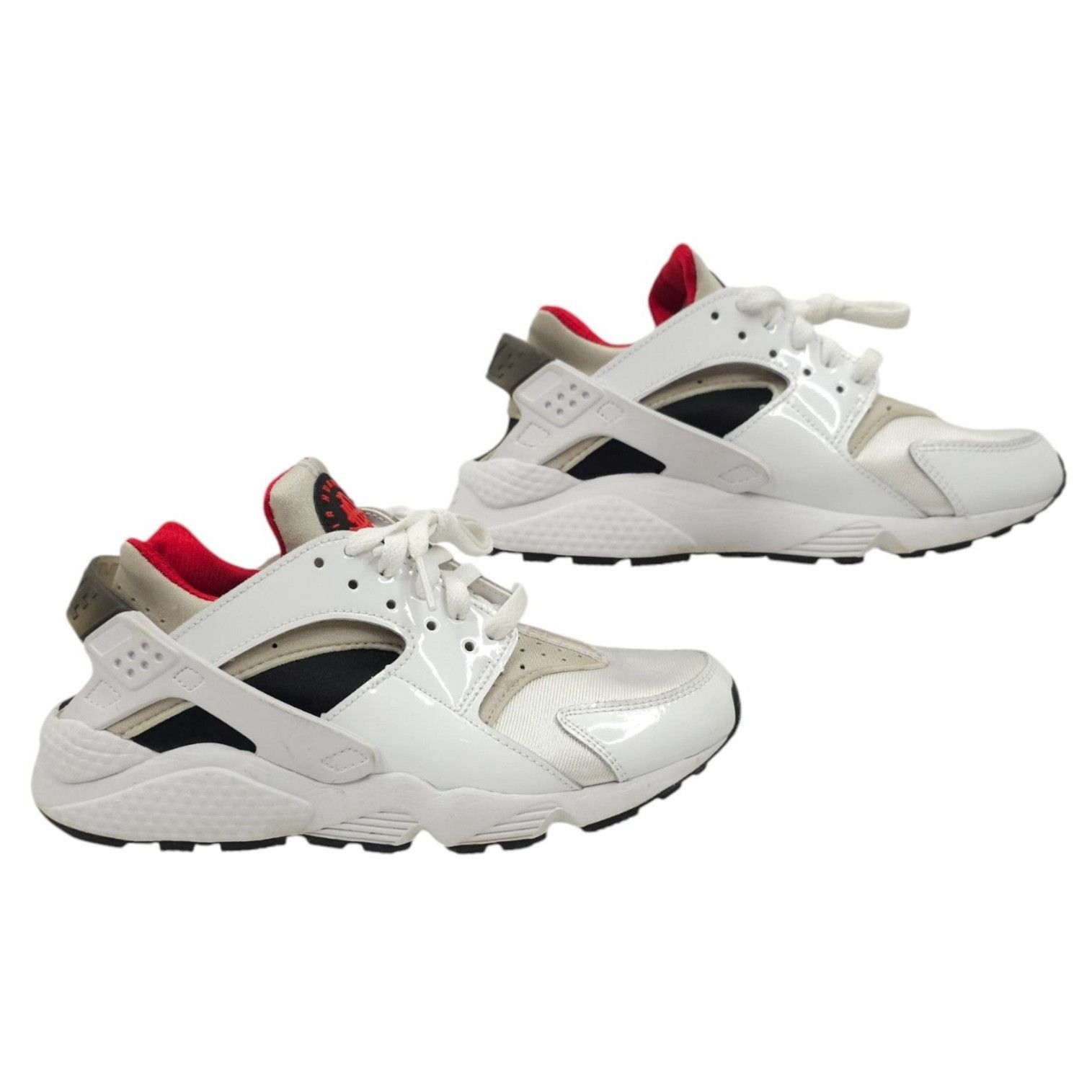 Nike Nike Air Huarache Sneakers Womens Size 7.5 White Black Iron Size US 7.5 / IT 37.5 - 2 Thumbnail