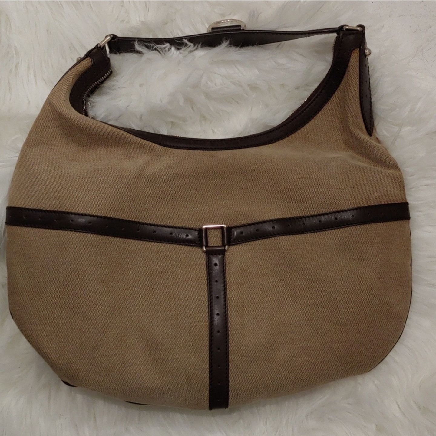 Gucci Gucci Interlocking GG Sherry Web Reins Hobo Bag Size ONE SIZE - 4 Thumbnail
