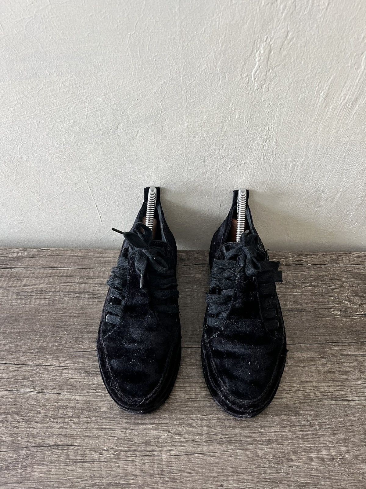 Ann Demeulemeester SCAMOSCIATO VELVET SNEAKERS Size US 6 / IT 36 - 5 Thumbnail