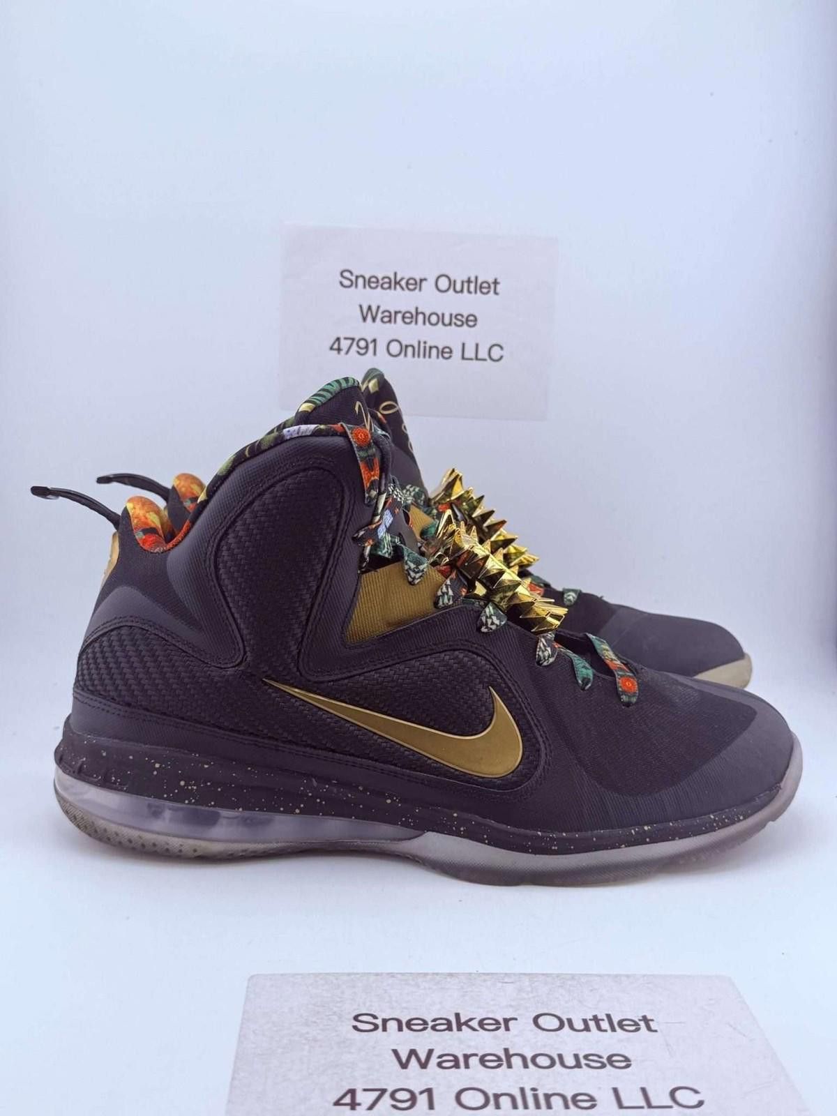 Nike Nike LeBron 9 Watch The Throne US 10 Used Rep Box D6984 Size US 10 / EU 43 - 3 Thumbnail