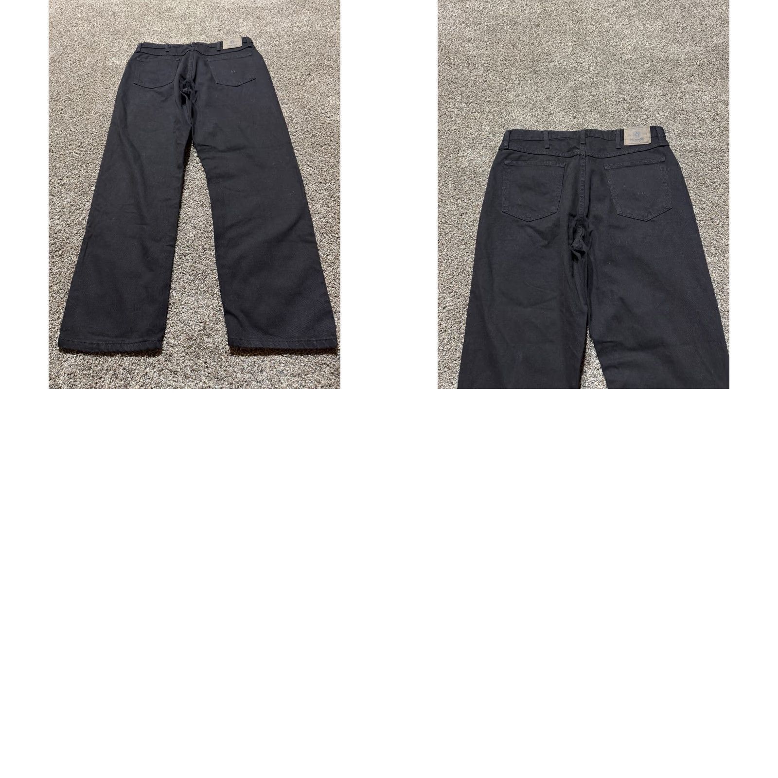 Wrangler Wrangler Relaxed Fit Jeans Men 38 Black Denim 38X30 EUC Size US 38 / EU 54 - 8 Thumbnail