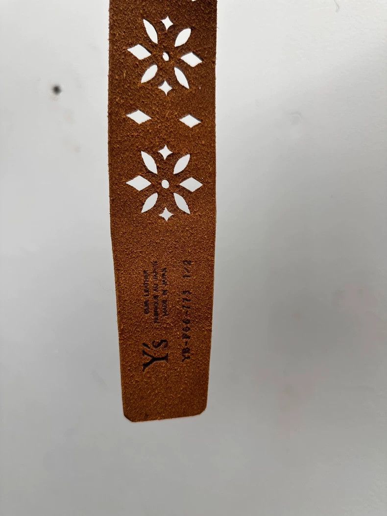 Yohji Yamamoto Yohji Yamamoto Cutout carved western belt 2501-Nextarrow Size ONE SIZE - 4 Thumbnail