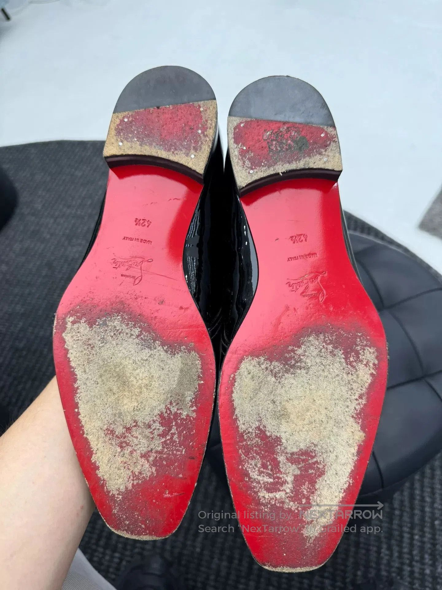 Christian Louboutin Christian Louboutin Red Sole Leather Shoes. Size US 9.5 / EU 42-43 - 4 Thumbnail