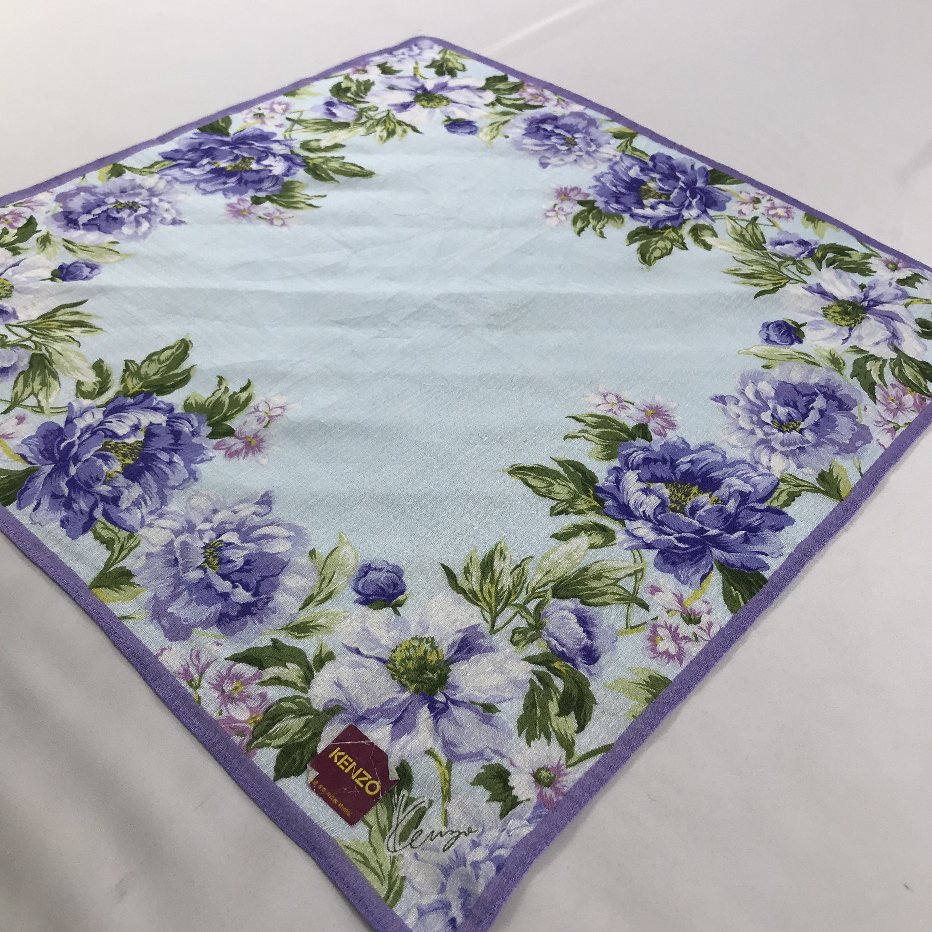 Kenzo × Vintage Kenzo Bandana / Handkerchief / Neckerchief - S1251 Size ONE SIZE - 2 Thumbnail