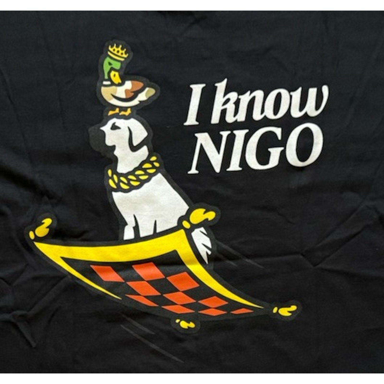 Human Made BAPE Founder Nigo x Human Made "I Know Nigo" Magic Carpet T Size US M / EU 48-50 / 2 - 2 Thumbnail