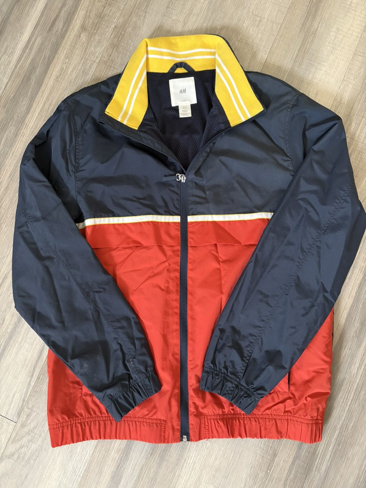 H&M H&M Navy/Red Rain Jacket Size US M / EU 48-50 / 2 - 1 Thumbnail