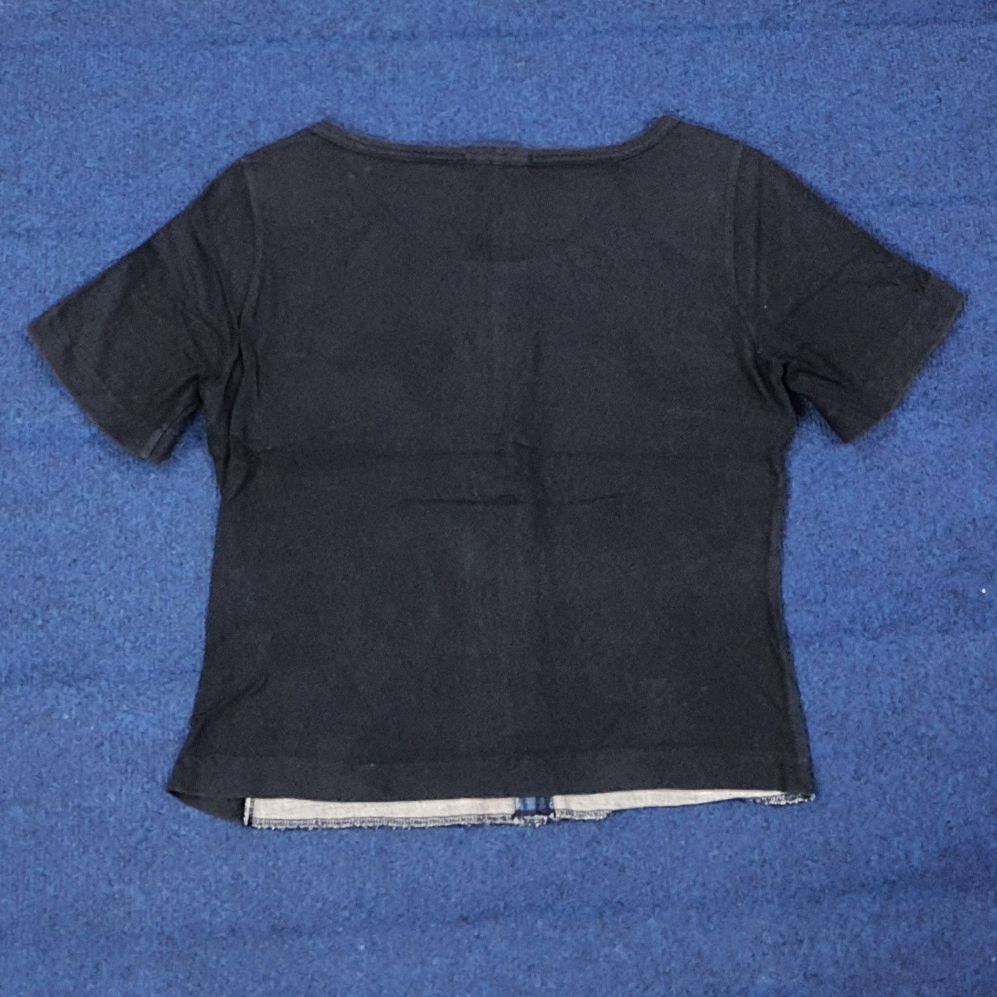 Tricot Comme des Garcons Vintage Tricot Comme Des Garcons Denim Tshirt C267N41 Size S / US 4 / IT 40 - 4 Thumbnail