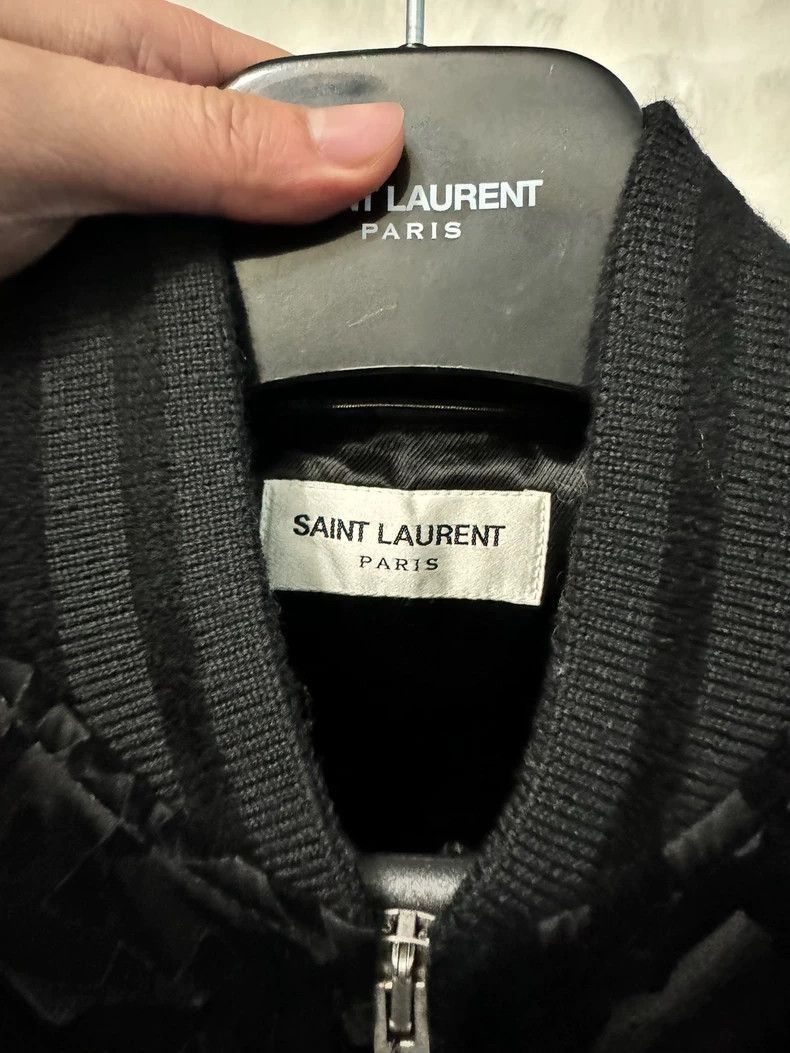 Saint Laurent Paris Saint Laurent Paris Heavy duty baseball uniform-2506 Size US L / EU 52-54 / 3 - 3 Thumbnail