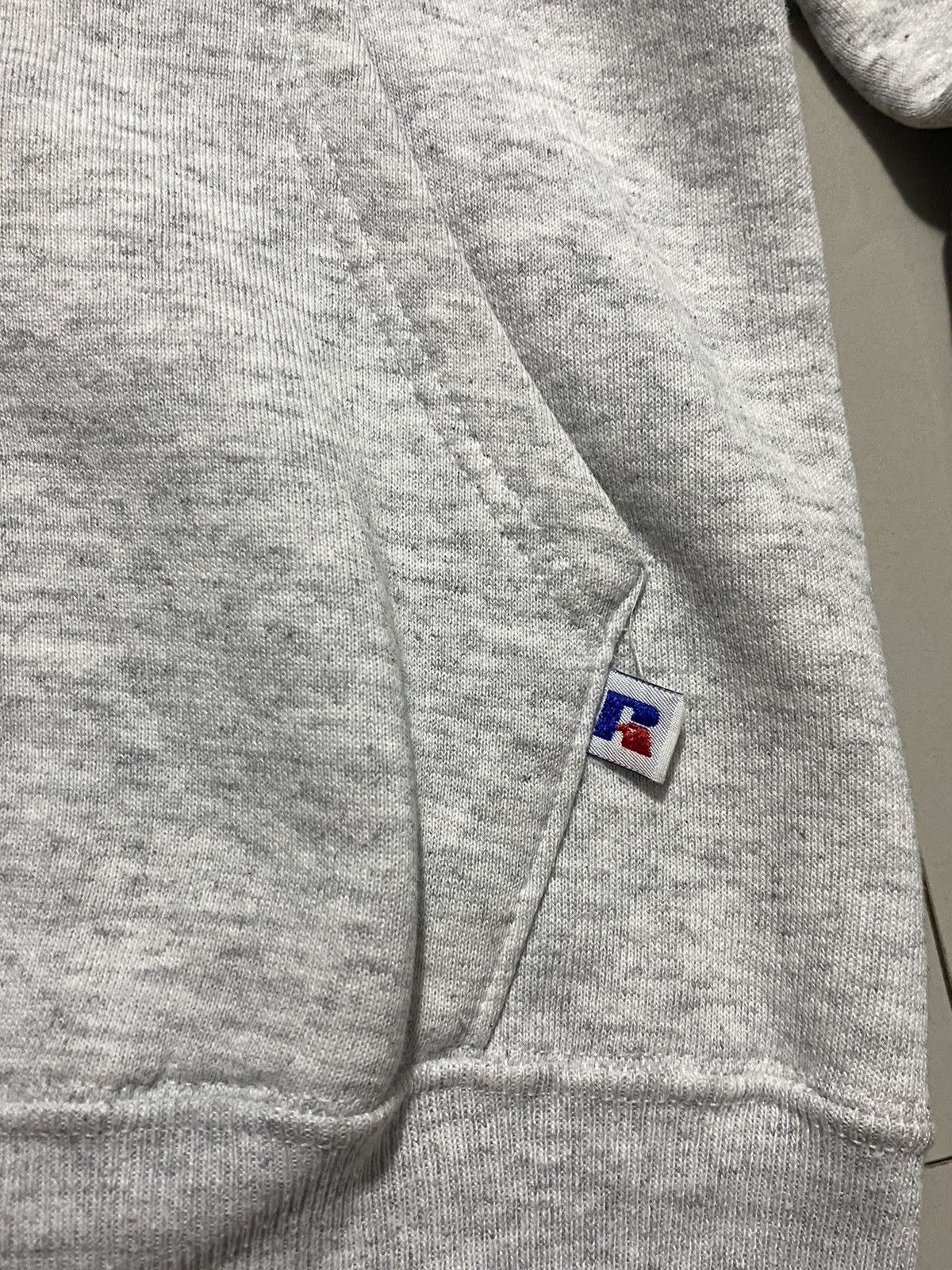Russell Athletic 90s Vintage Russell Athletic Blank Hoodie Grey - M Size US M / EU 48-50 / 2 - 5 Thumbnail