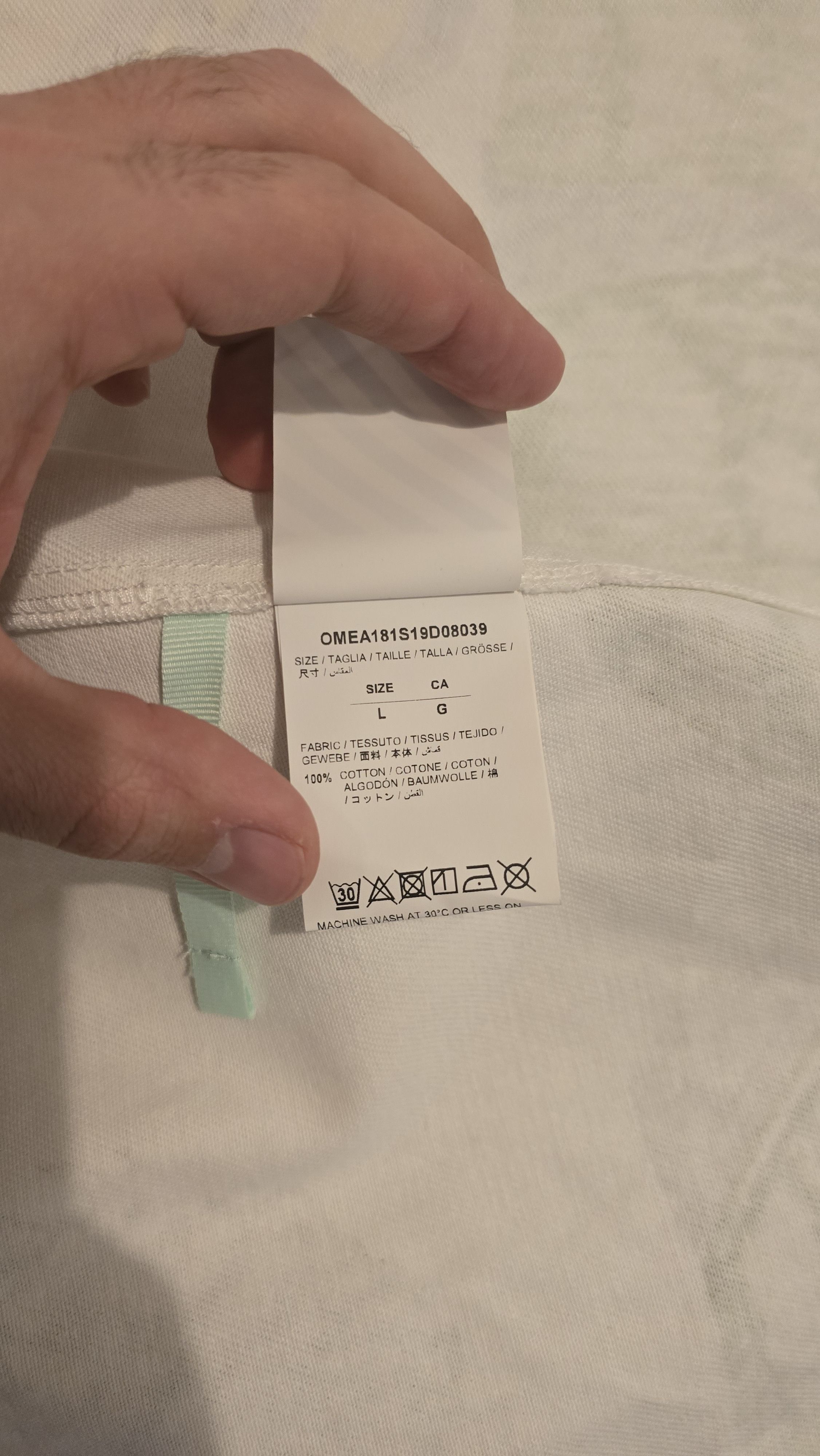 Off-White × Virgil Abloh Lab Coat Size US L / EU 52-54 / 3 - 9 Thumbnail