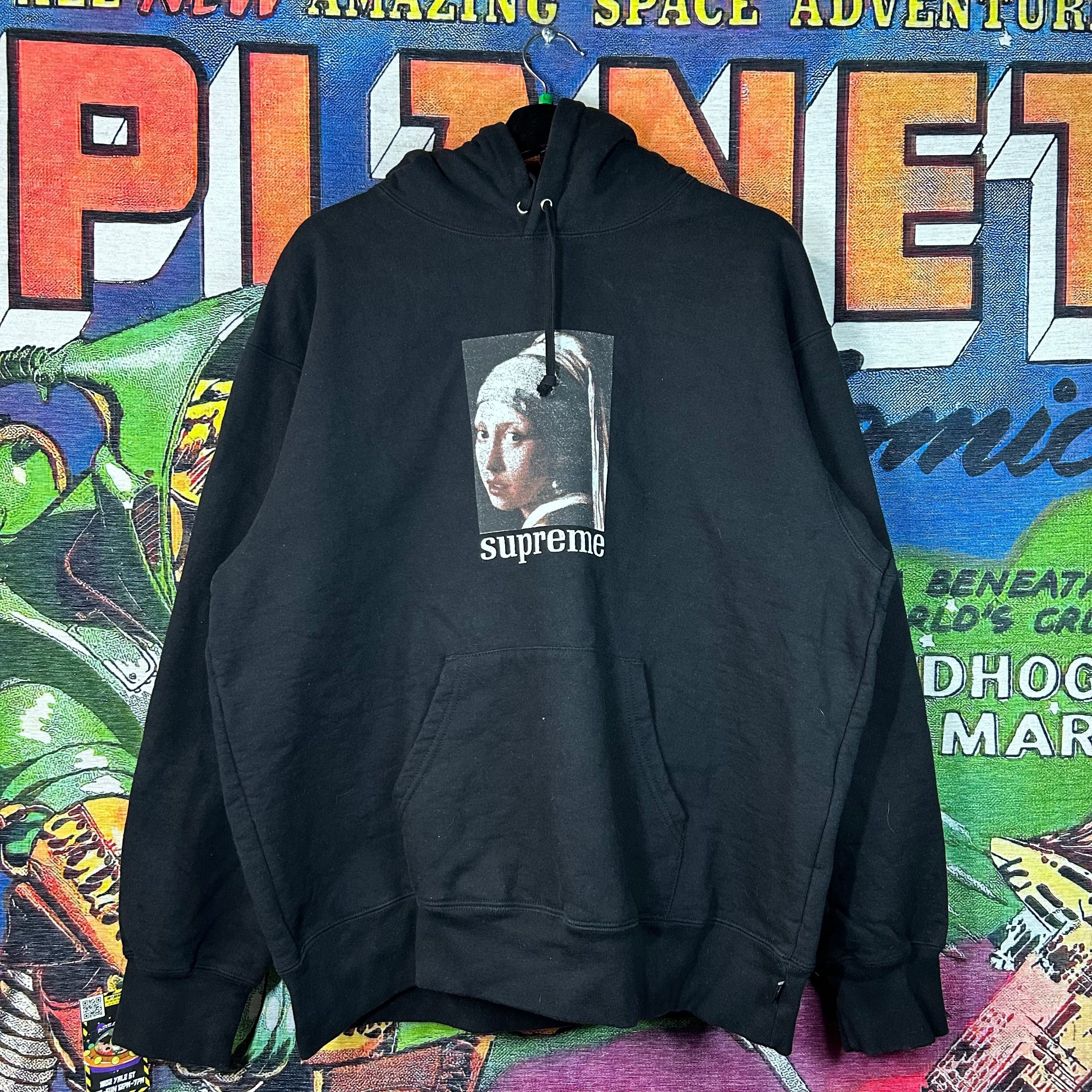 supreme パーカー　A CUNT ブルー Supreme Supreme Leigh Bowery A Cunt Hoodie | Grailed