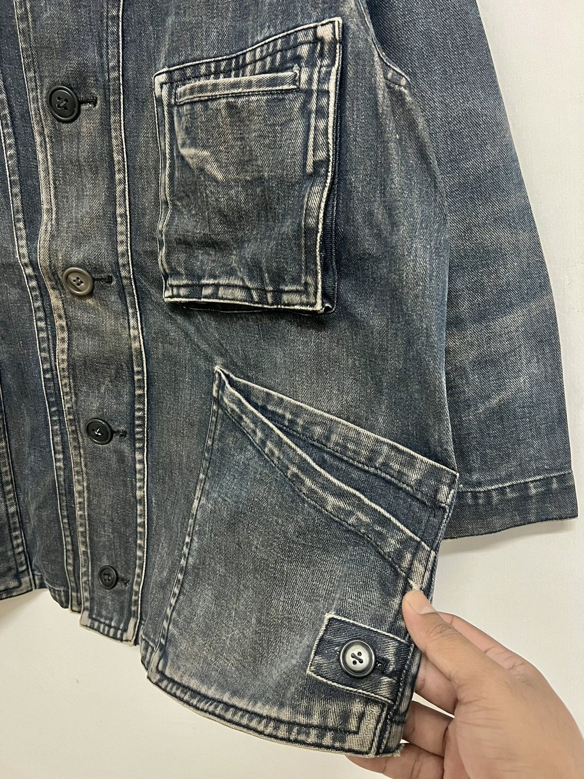 BIGI × Vintage × yoshie inaba VINTAGE 80s BIGI DENIM GOVERNOR JACKET Size US L / EU 52-54 / 3 - 8 Thumbnail