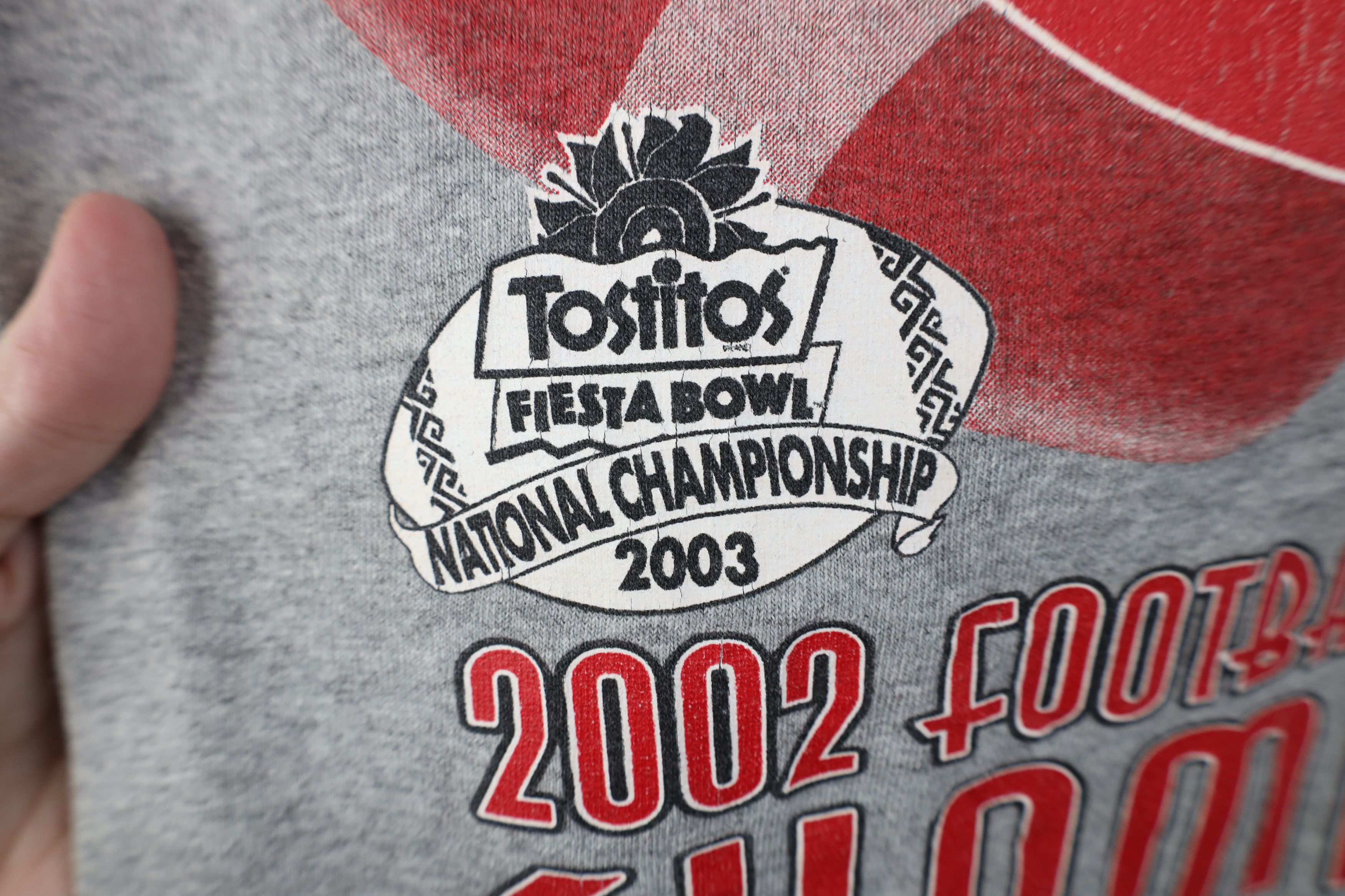 Vintage Vintage Champs Ohio State University Long Sleeve Shirt Size US XL / EU 56 / 4 - 5 Thumbnail