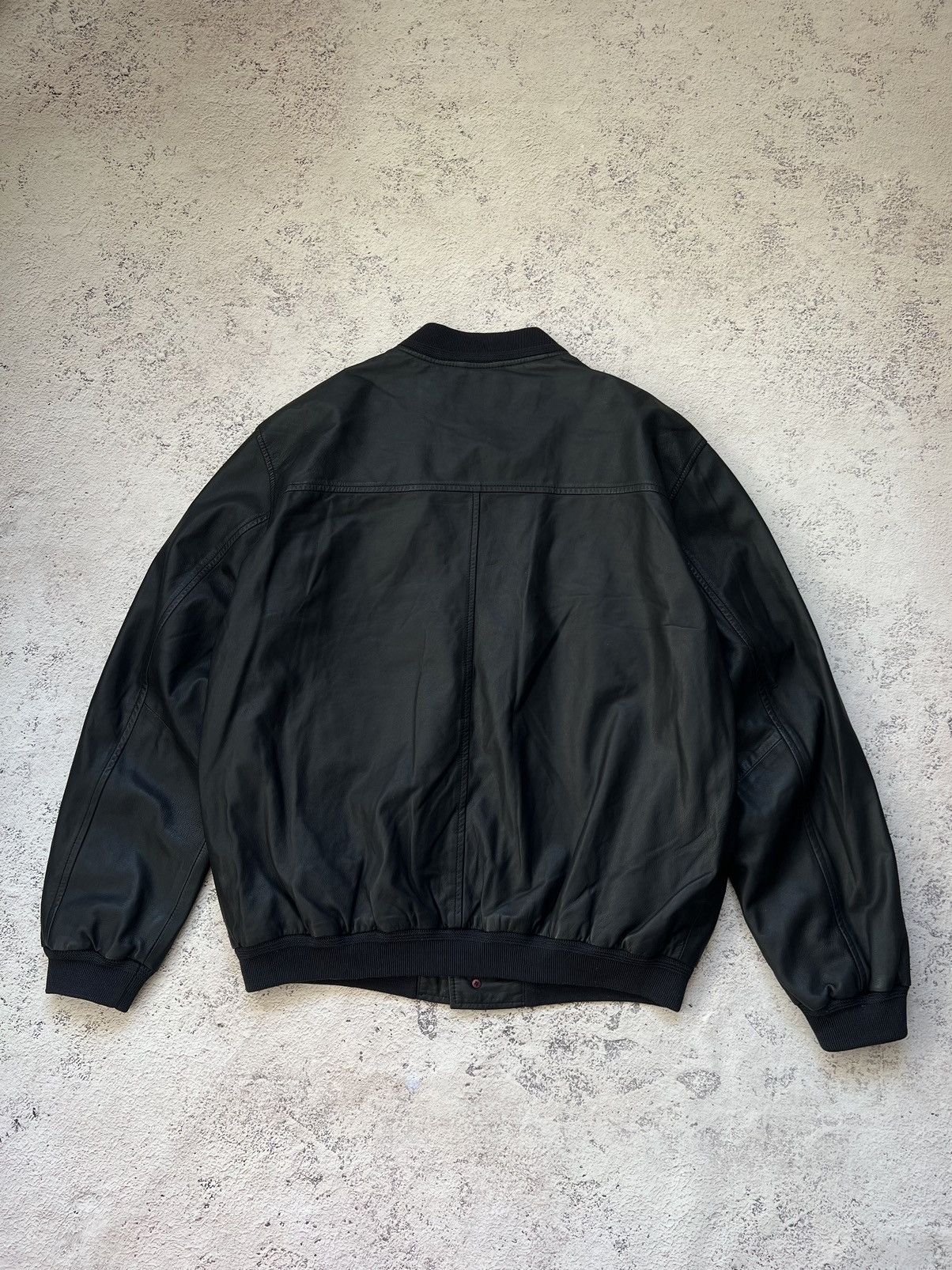 Other MABRUN Luxury Leather Bomber Jacket (MA-1 style) Size US L / EU 52-54 / 3 - 9 Thumbnail