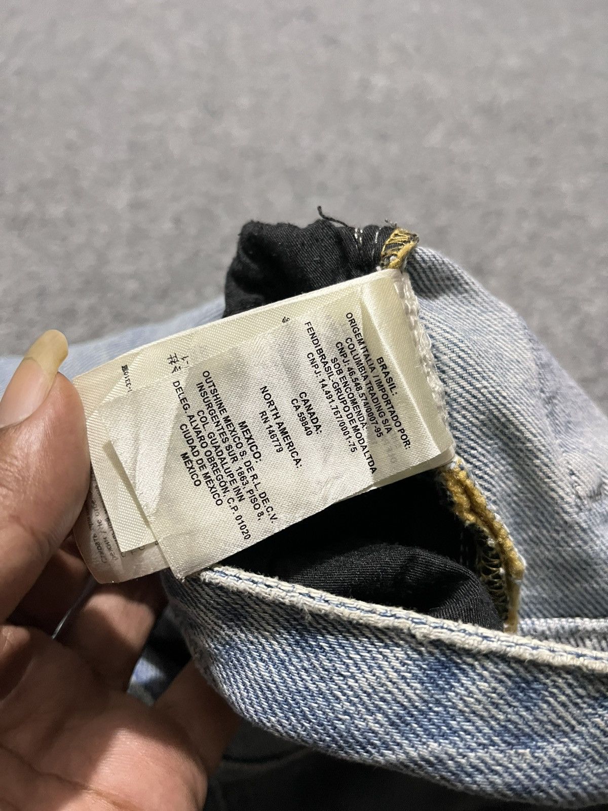 Fendi Fendi Fiend Ripped Jeans Pants Size US 34 / EU 50 - 23 Thumbnail