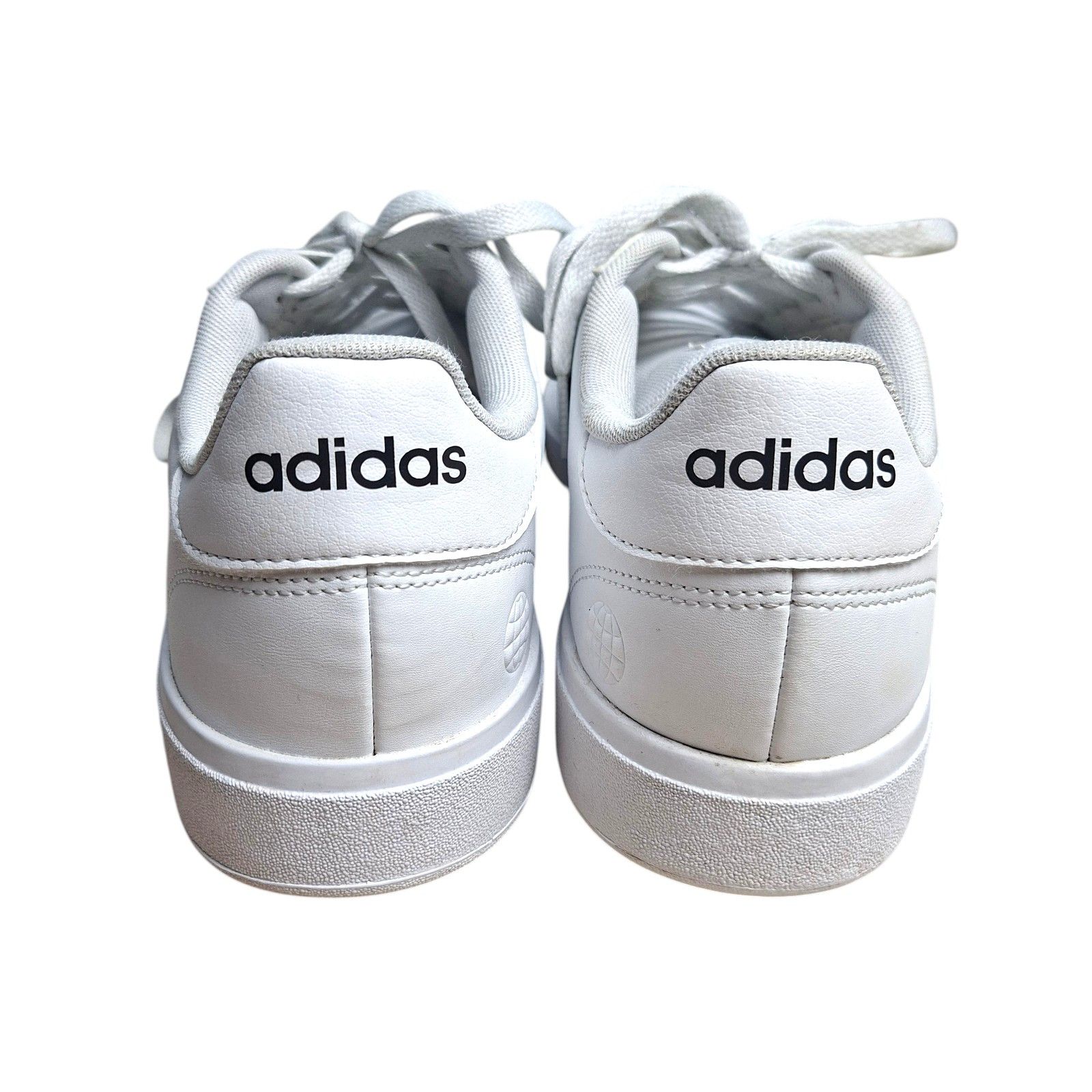 Adidas Adidas Grand Court Base 2.0 Sneakers White Black Leather Size US 11 / EU 44 - 5 Thumbnail
