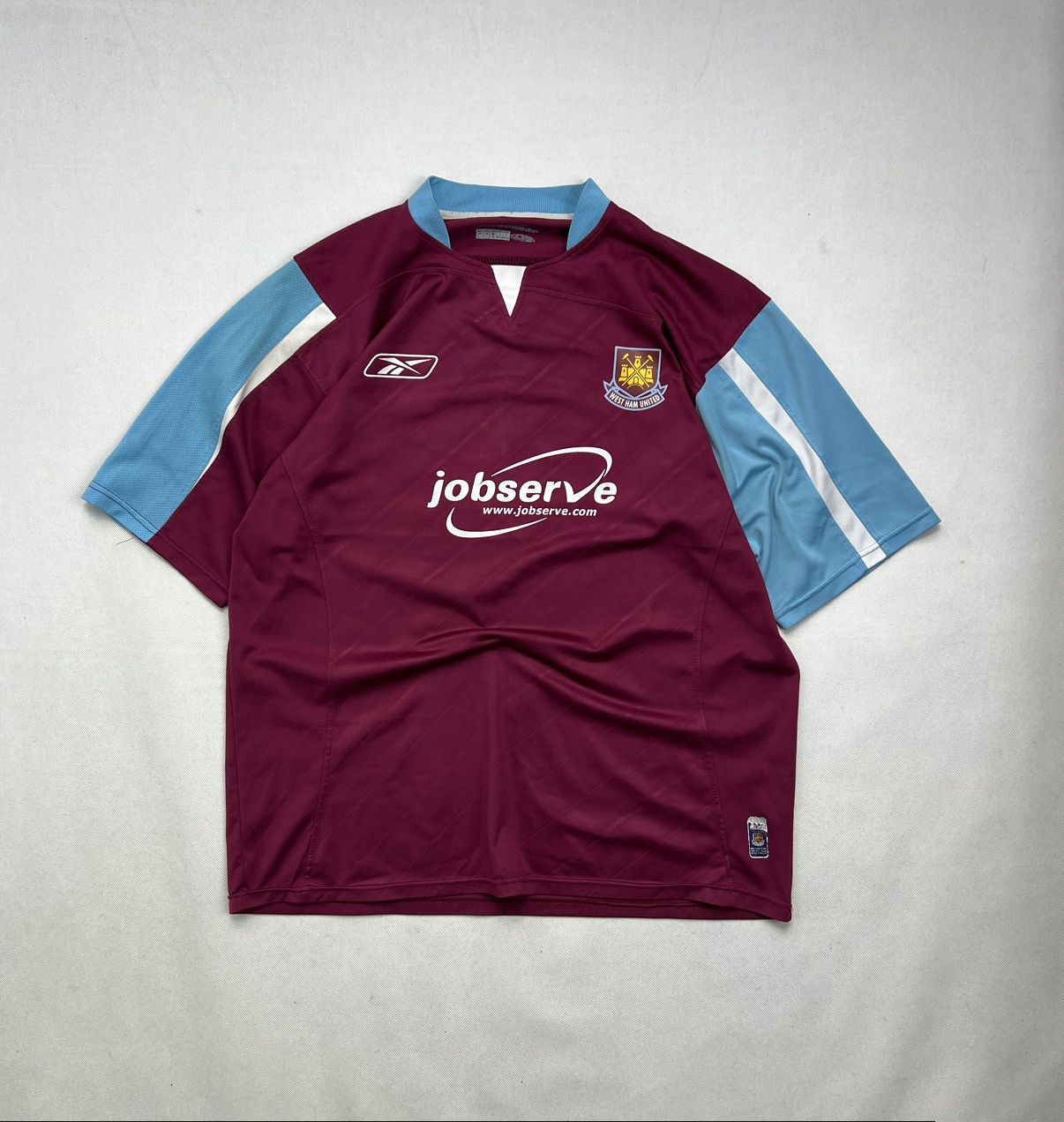 Reebok Reebok West Ham United 2003/2005Home Soccer Jersey Vintage Size US XL / EU 56 / 4 - 1 Thumbnail