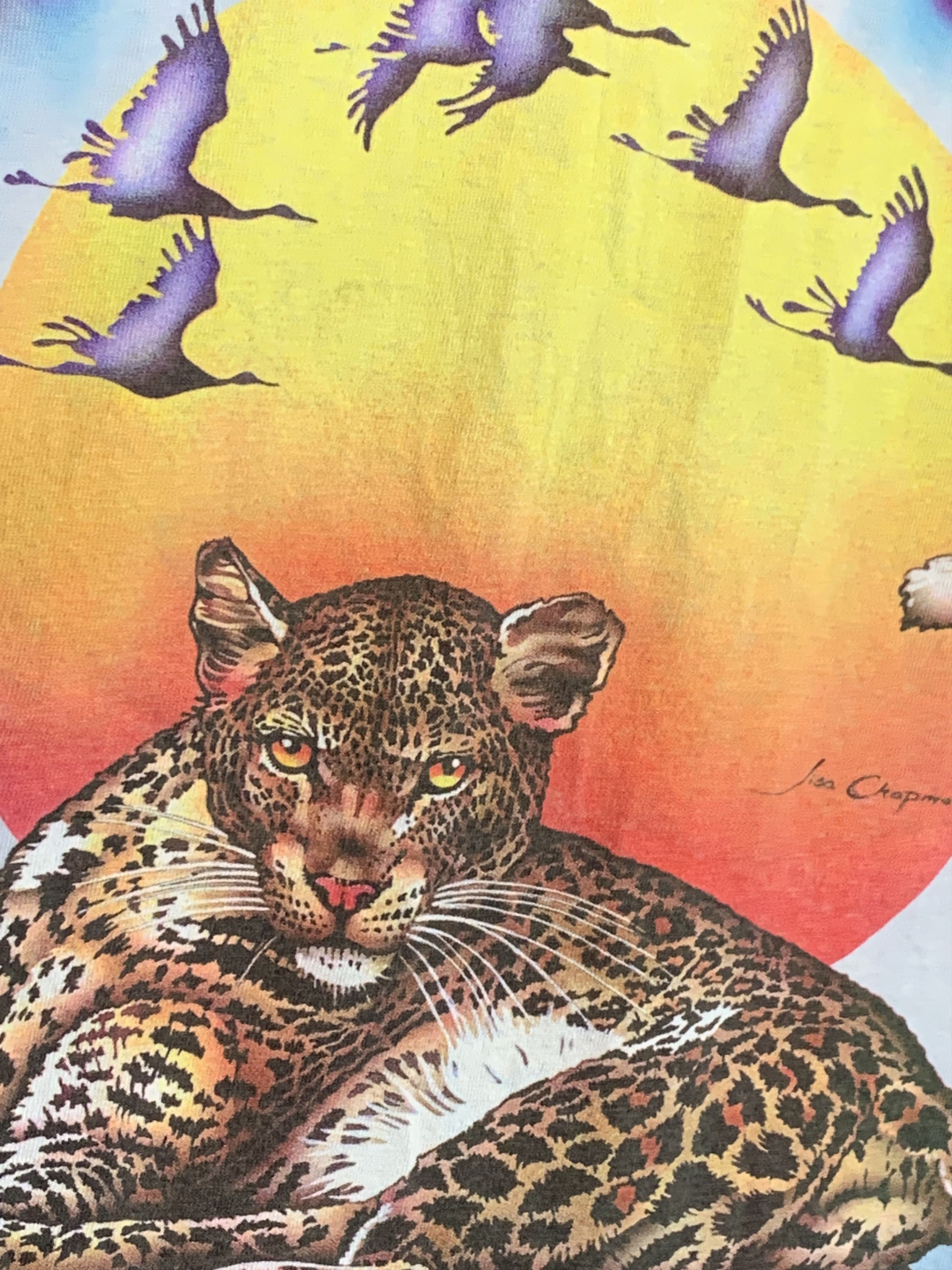 Vintage *RARE* Vintage Rainforest Nature Single Stitch Tie Dye Shirt Size US L / EU 52-54 / 3 - 9 Thumbnail