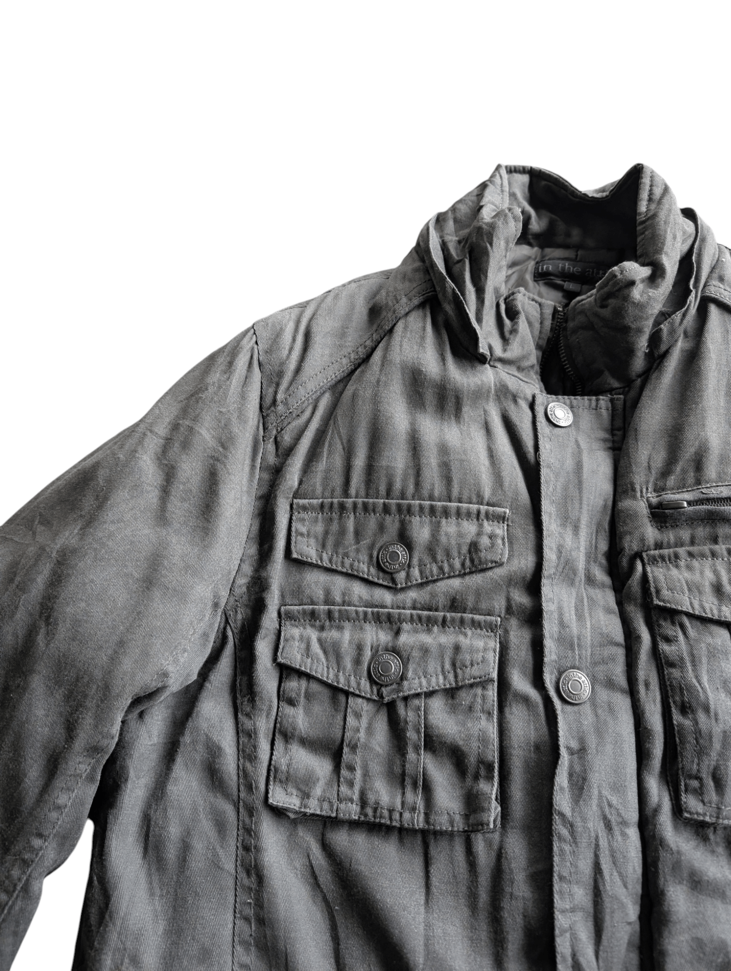 Japanese Brand Vintage In The Attic Puffer Punk Jacket Size US M / EU 48-50 / 2 - 13 Thumbnail