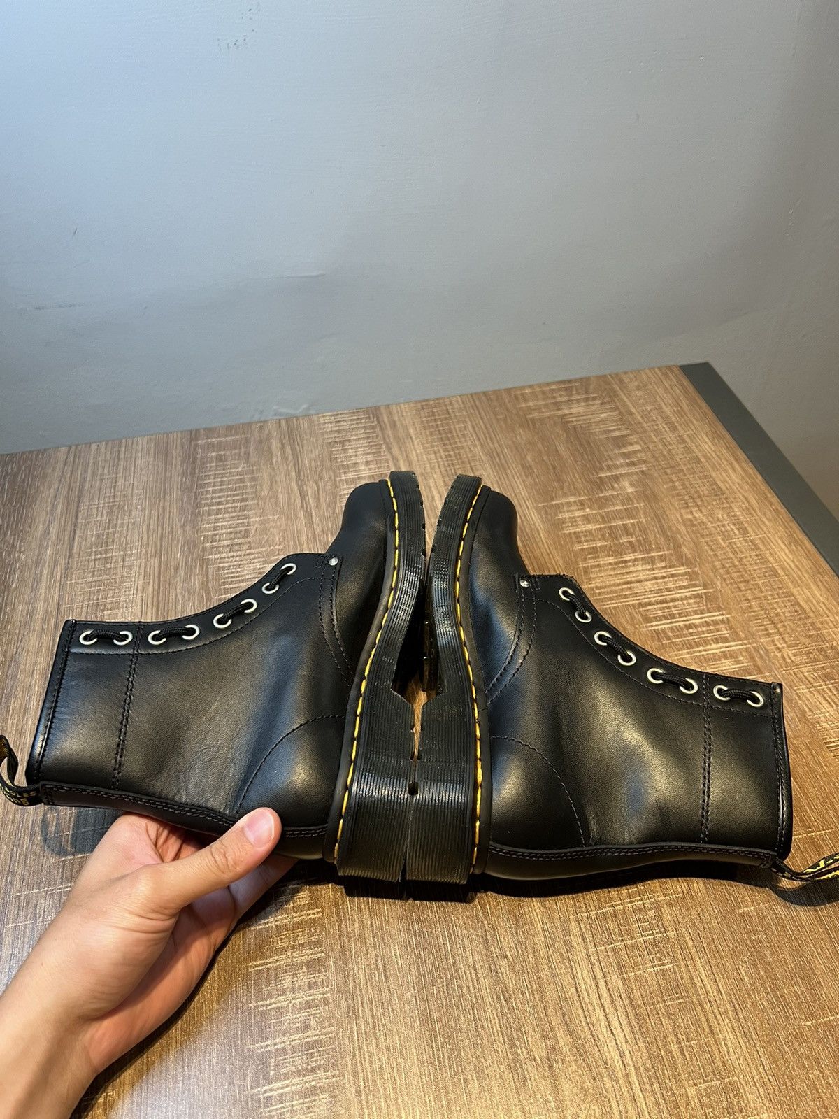 Dr. Martens Dr. Martens Doc 1460 Twin Zip Combat Boots Womens Size 6 Size US 6 / IT 36 - 5 Thumbnail