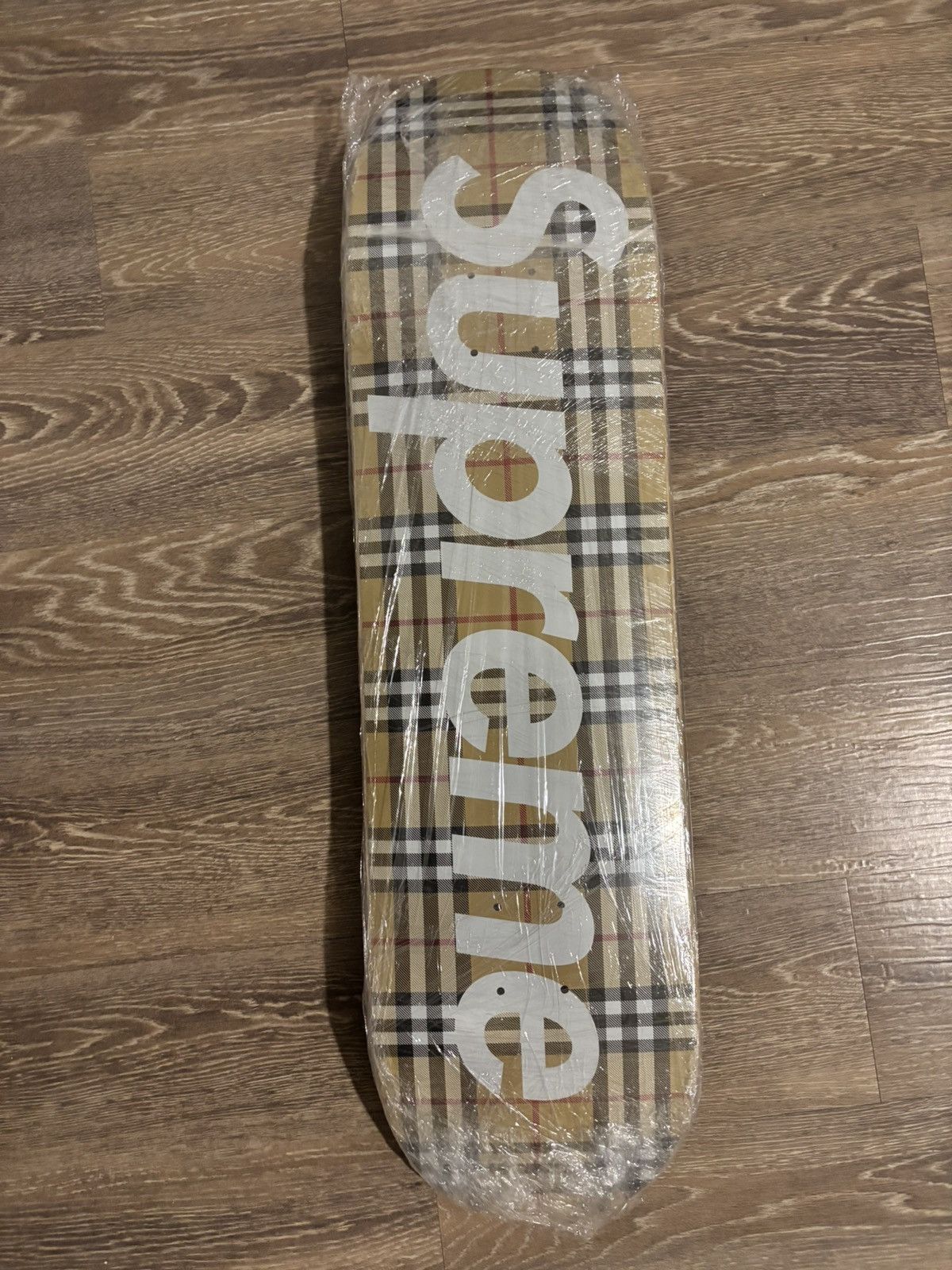 Burberry × Supreme Supreme x Burberry Skateboard [Beige] Size ONE SIZE - 8 Thumbnail