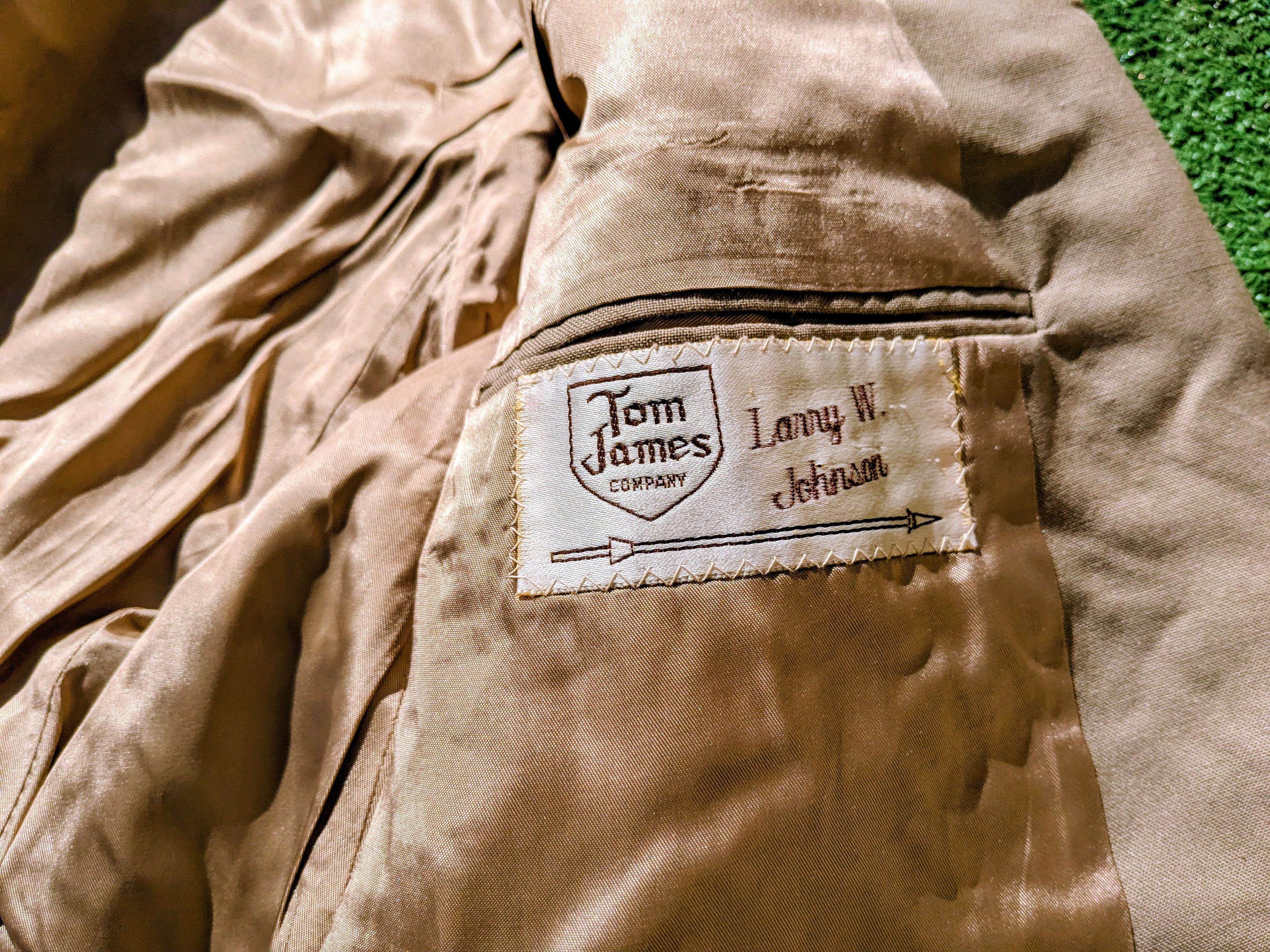 Tom James Vintage 1985 Tom James Custom Tailored 2-Button Blazer Coat Size 48S - 6 Thumbnail