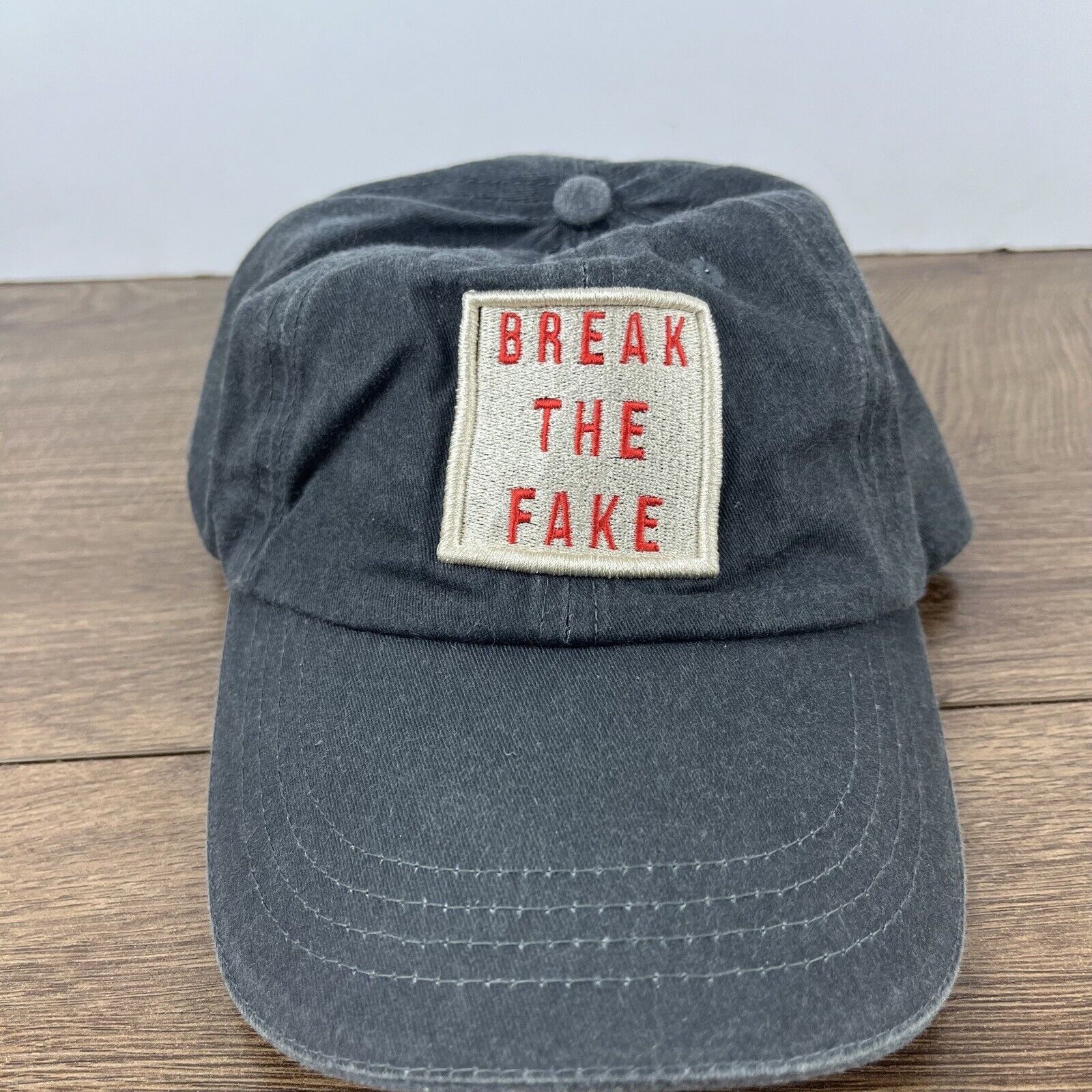 Other Break the Fake Hat Break the Fake Hat Gray Hat Adjustable Gr Size ONE SIZE - 5 Thumbnail