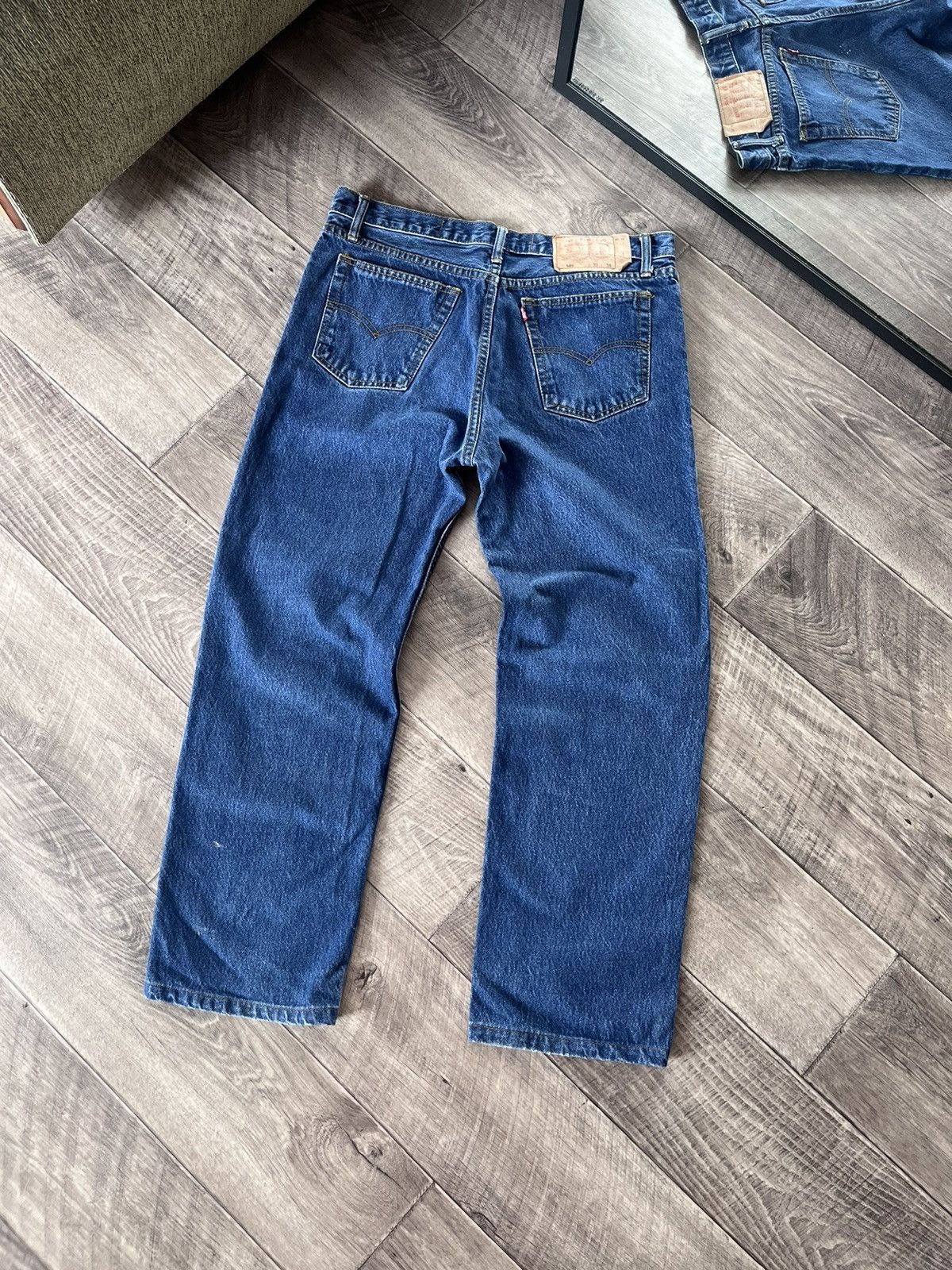 Levi's Vintage 90s Levi's 501 Blue Denim Jeans Size US 33 - 1 Thumbnail