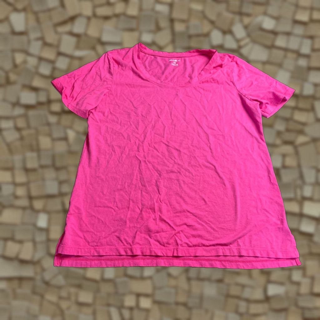 Eddie Bauer Eddie Bauer Shirt Women's XL Pink Short Sleeve Round Neck T-Shirt Size XL / US 12-14 / IT 48-50 - 1 Thumbnail