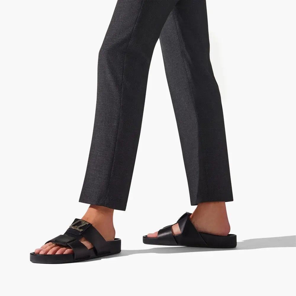 Christian Louboutin o1bcso1str0825 Loubi Be in Black Size US 11 / EU 44 - 6 Thumbnail