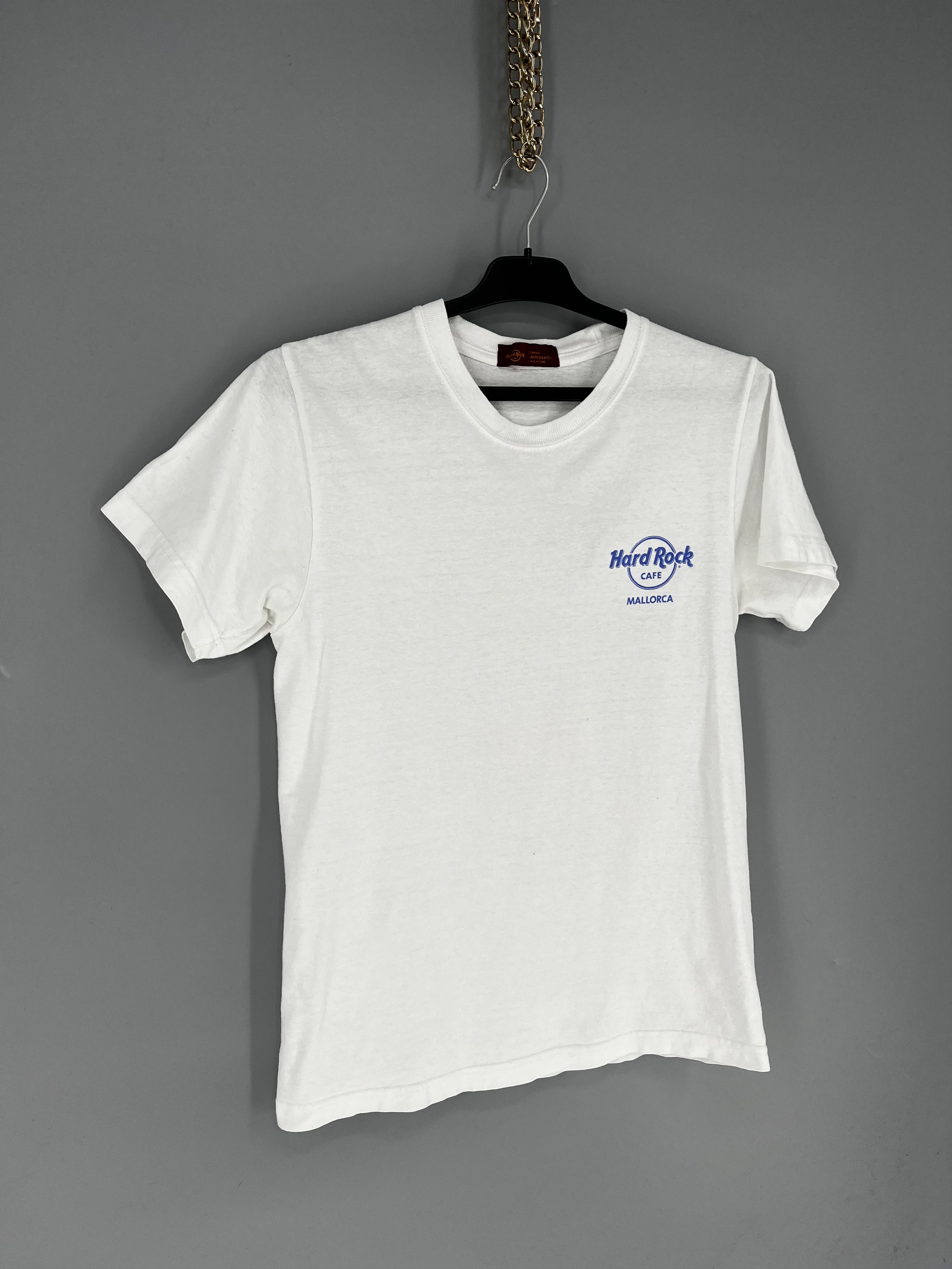 Band Tees Vintage Hard Rock Cafe Mallorca T-shirt Big Logo Y2K Rare Size US S / EU 44-46 / 1 - 3 Thumbnail