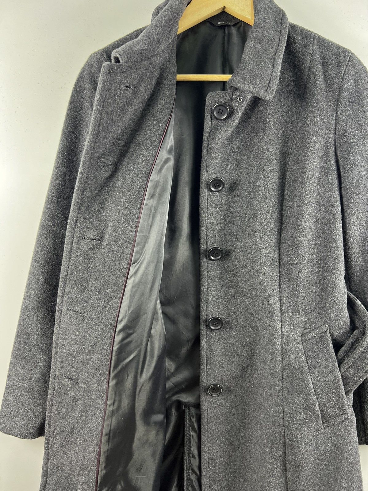Comme Ca Ism 🔥 AVANT GARDE COMME CA ISM WOOL LONG COAT - L Size S / US 4 / IT 40 - 5 Thumbnail