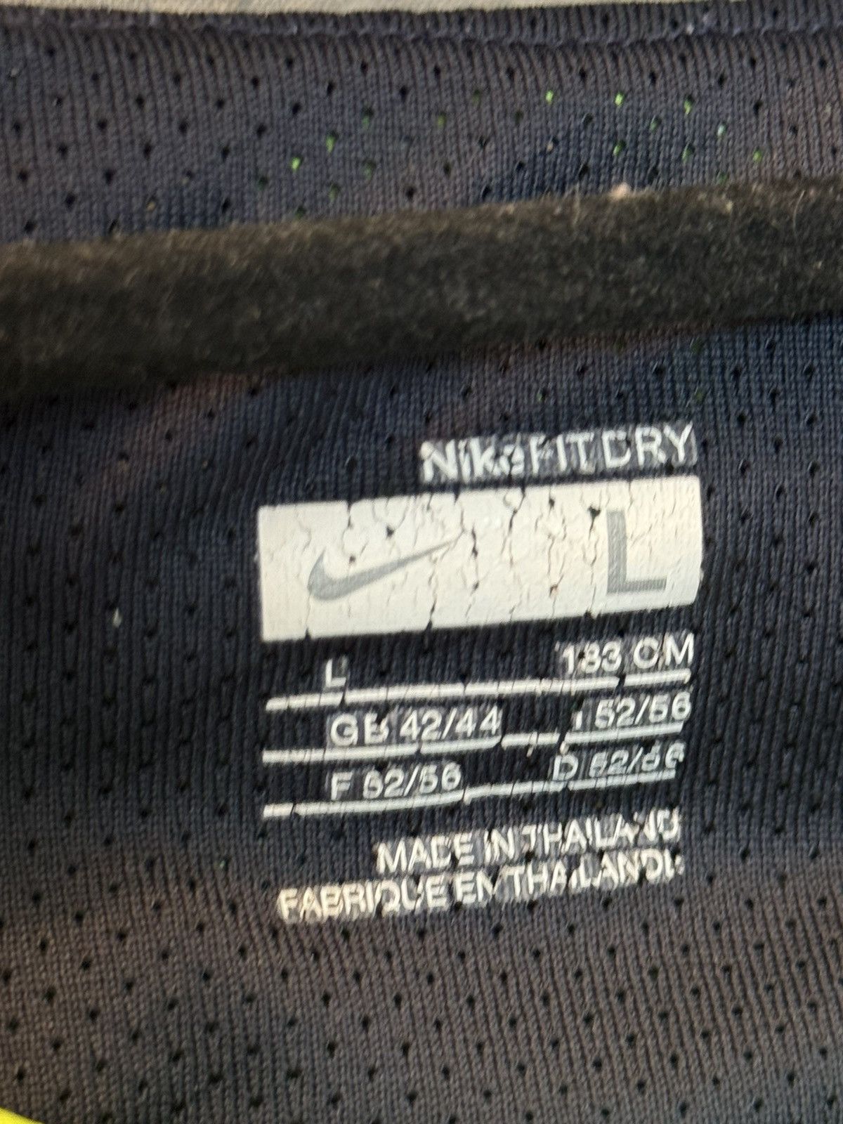 Vintage Vintage Fc Barcelona soccer jersey Nike 2007-08 Size US L / EU 52-54 / 3 - 5 Thumbnail