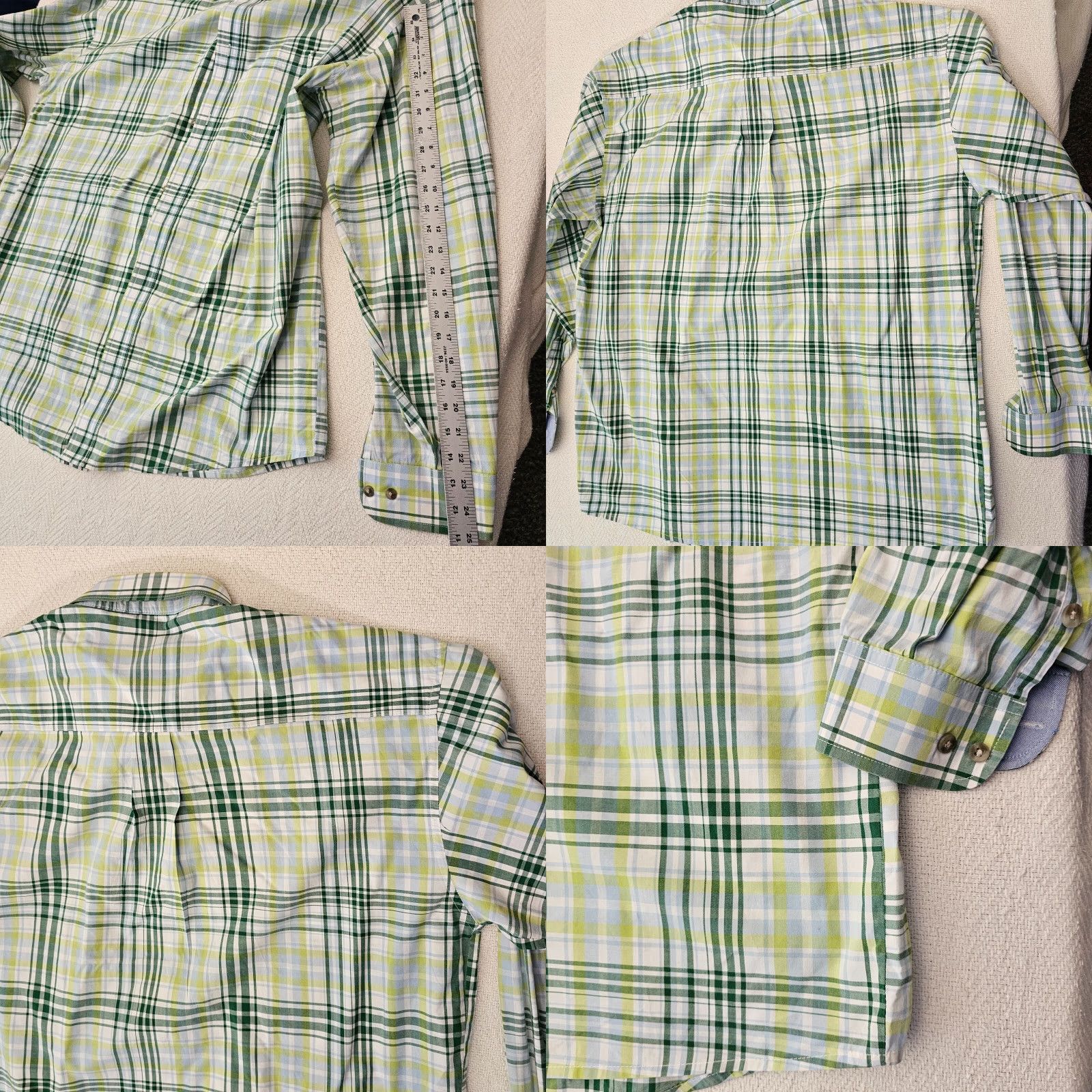 Wrangler Vintage Wrangler Twenty X Shirt Men's Long Sleeve Plaid Western Cowboy Rodeo XL Size US XL / EU 56 / 4 - 8 Thumbnail