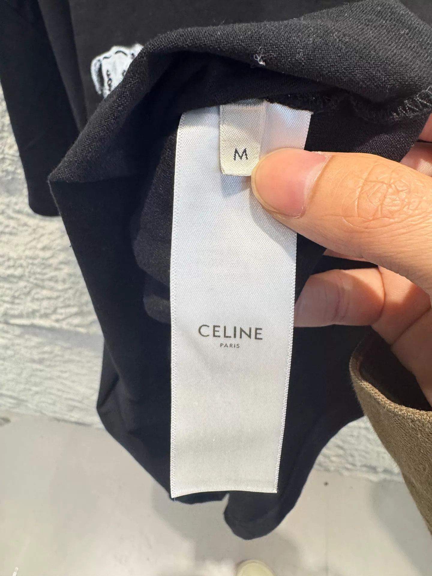 Celine CELINE x amy SS22 Dog Print Oversized Knit Tee Black M Size US M / EU 48-50 / 2 - 3 Thumbnail