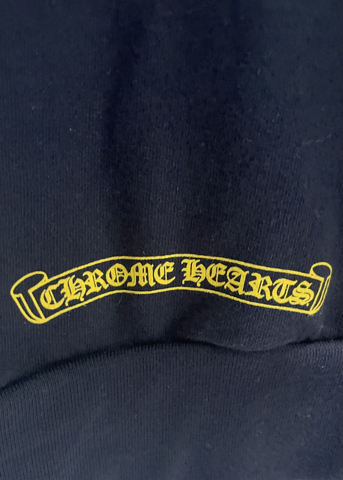 Chrome Hearts Chrome Hearts Logo Hoodie Navy Size US L / EU 52-54 / 3 - 5 Thumbnail