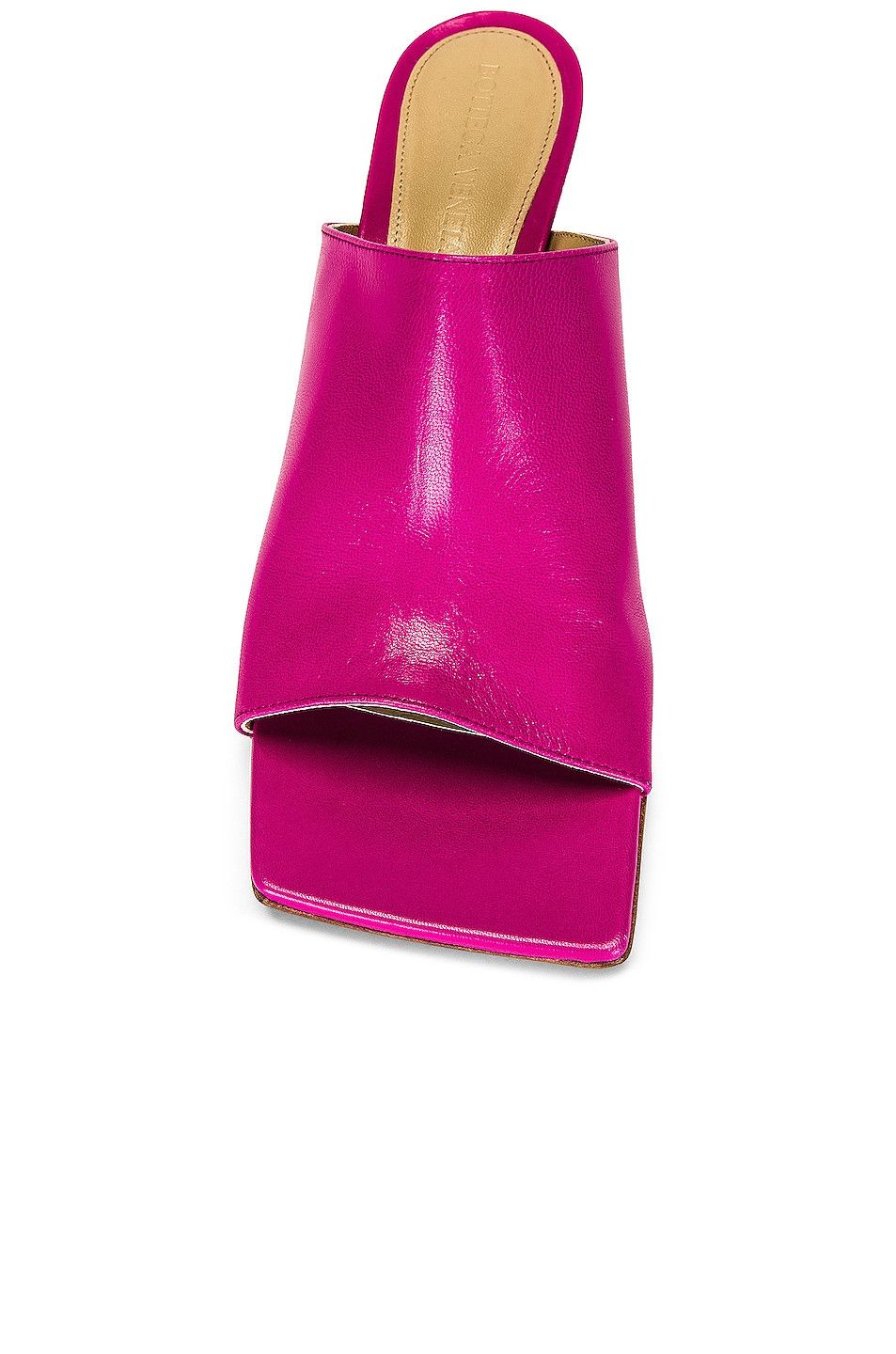 Bottega Veneta o1bcso1str0924 Stretch Mule in Fuchsia Size US 6.5 / IT 36.5 - 4 Thumbnail