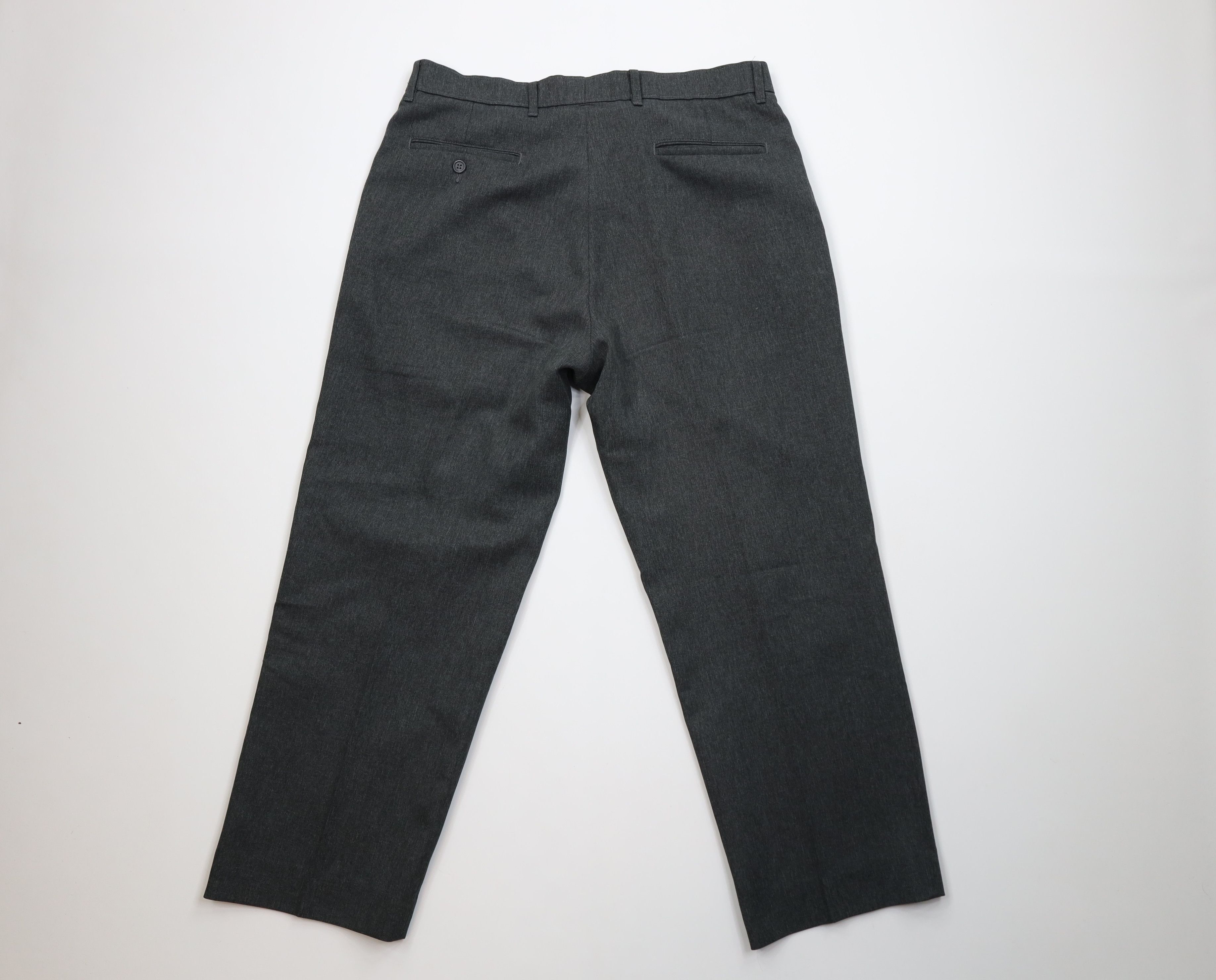 Levi's Vintage 90s Levis Flared Wide Leg Chino Pants Heather Gray Size US 36 / EU 52 - 9 Thumbnail