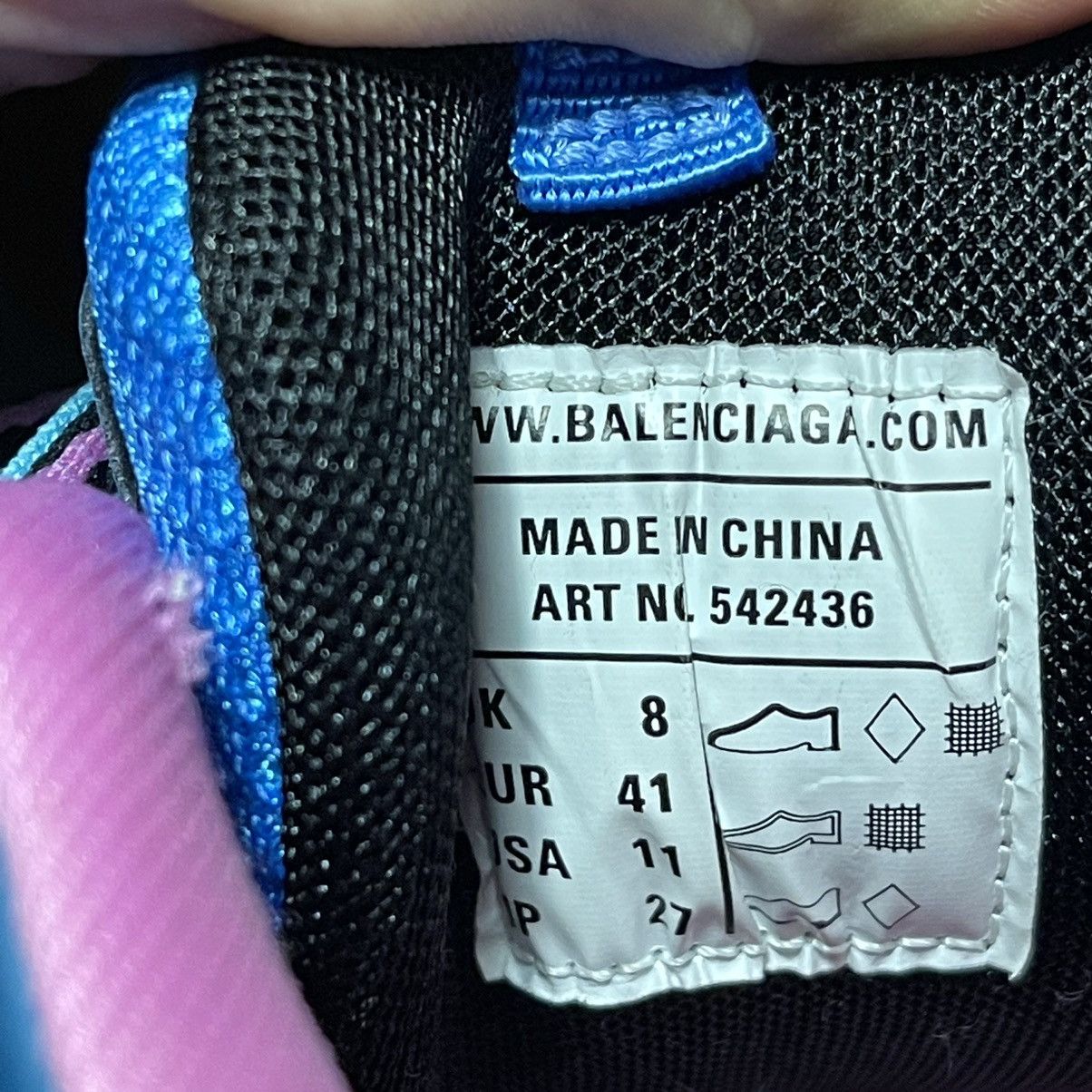 Balenciaga Balenciaga Track Blue pink Size US 8 / EU 41 - 6 Thumbnail